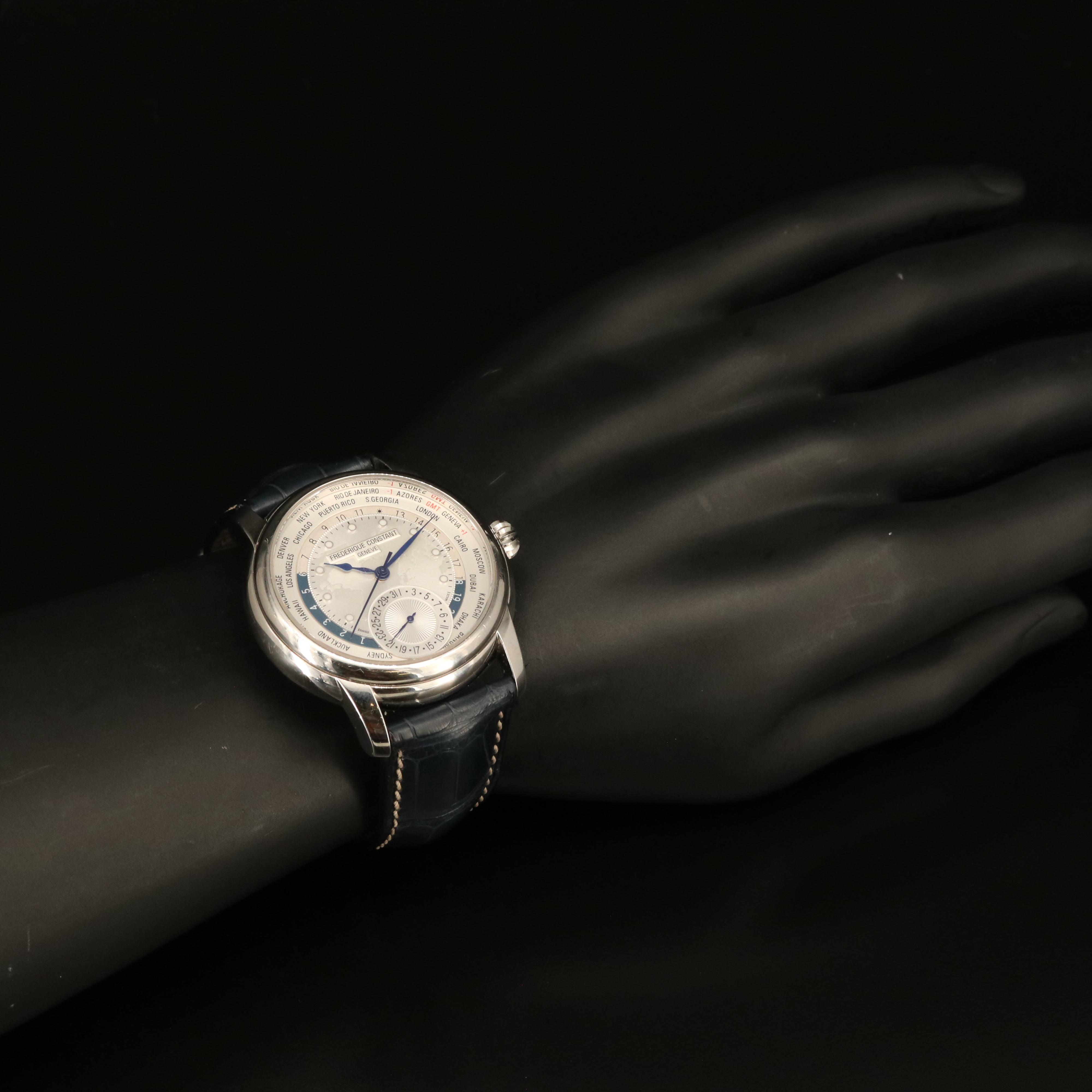 Frederique Constant Classic World Timer Manufacture Watch