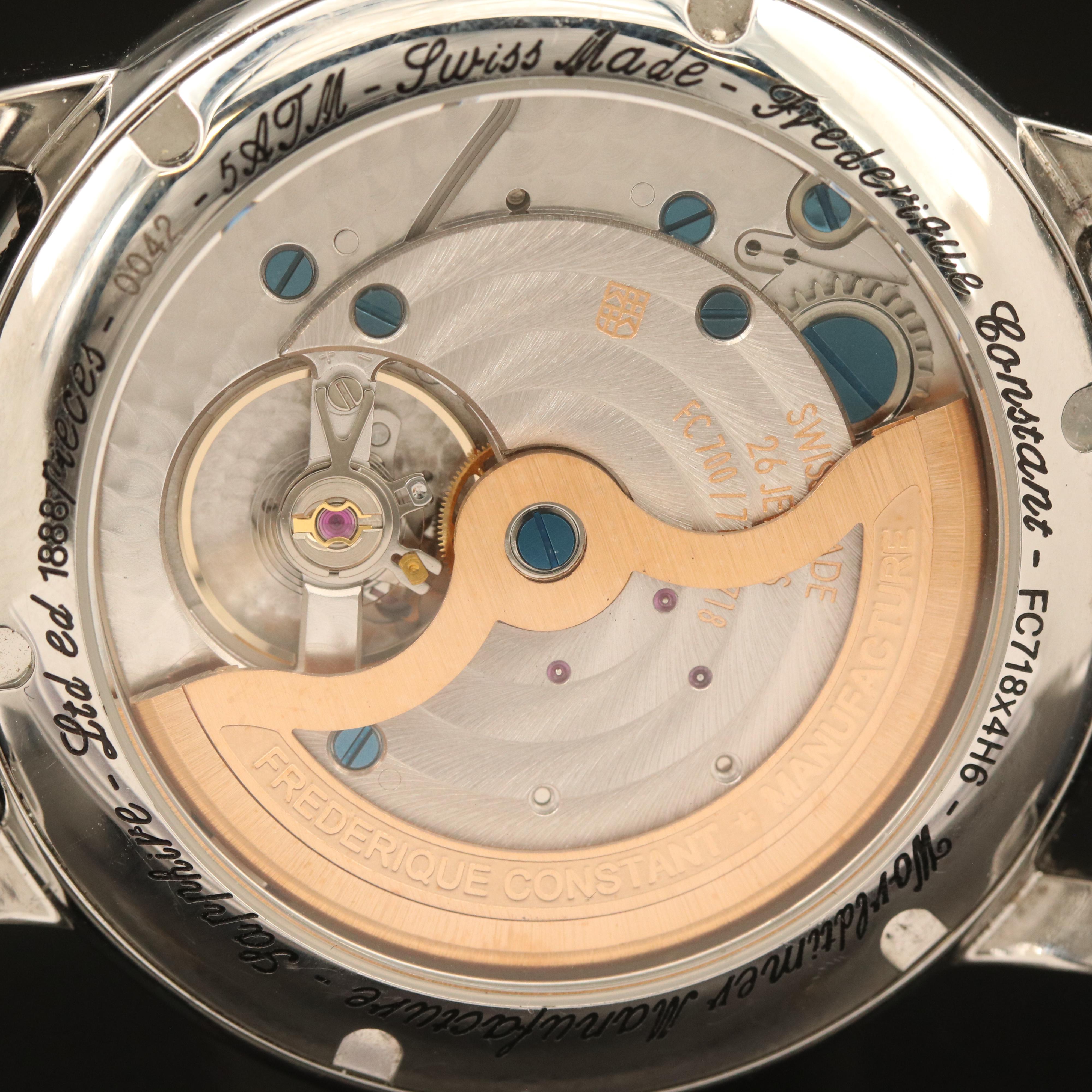 Frederique Constant Classic World Timer Manufacture Watch