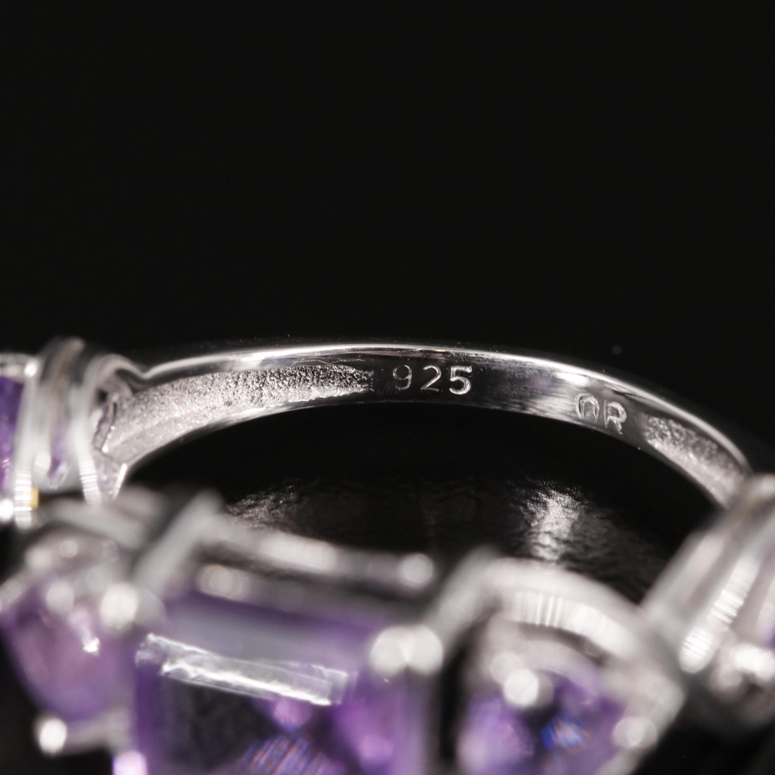 Sterling Amethyst Ring