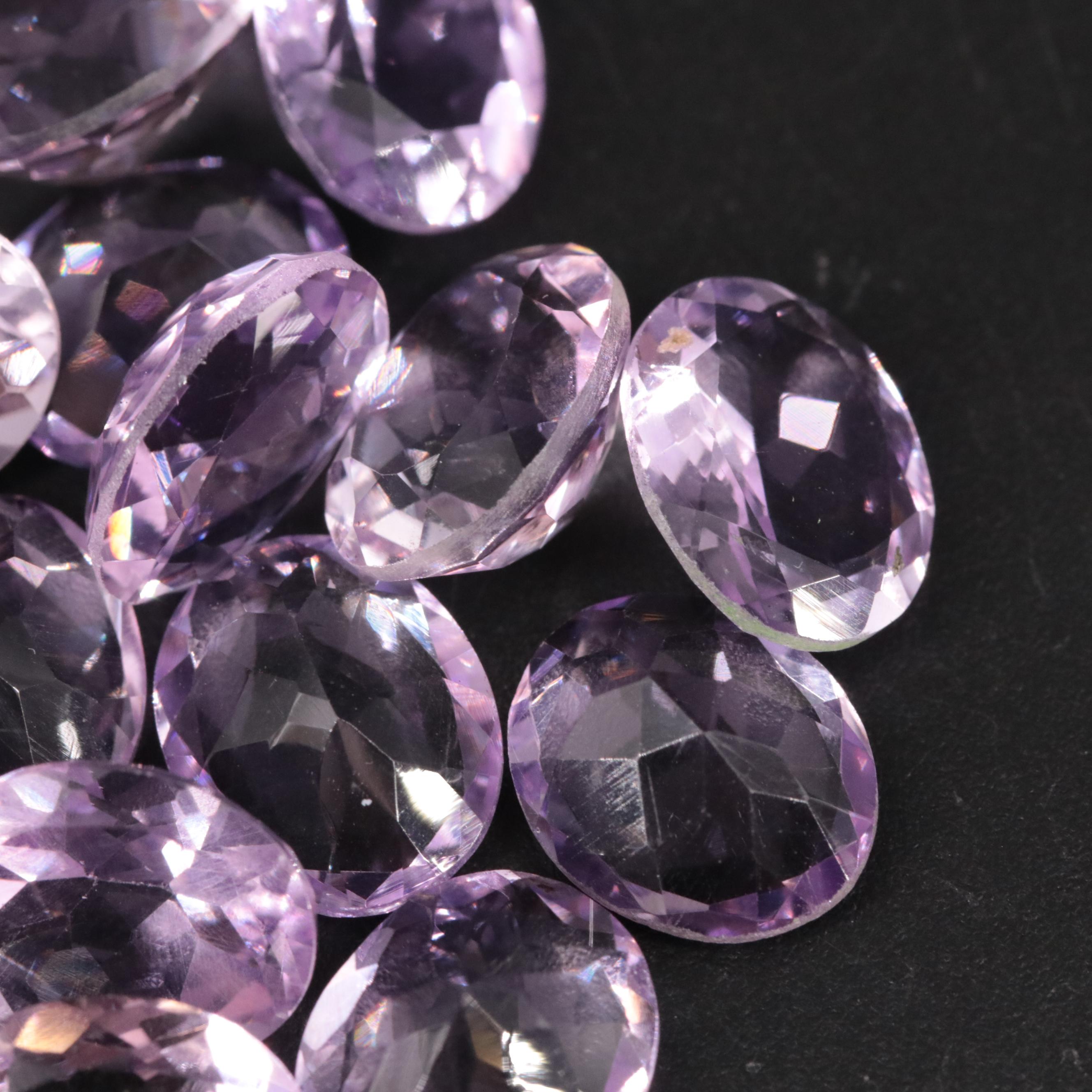 Loose 44.78 CTW Amethyst