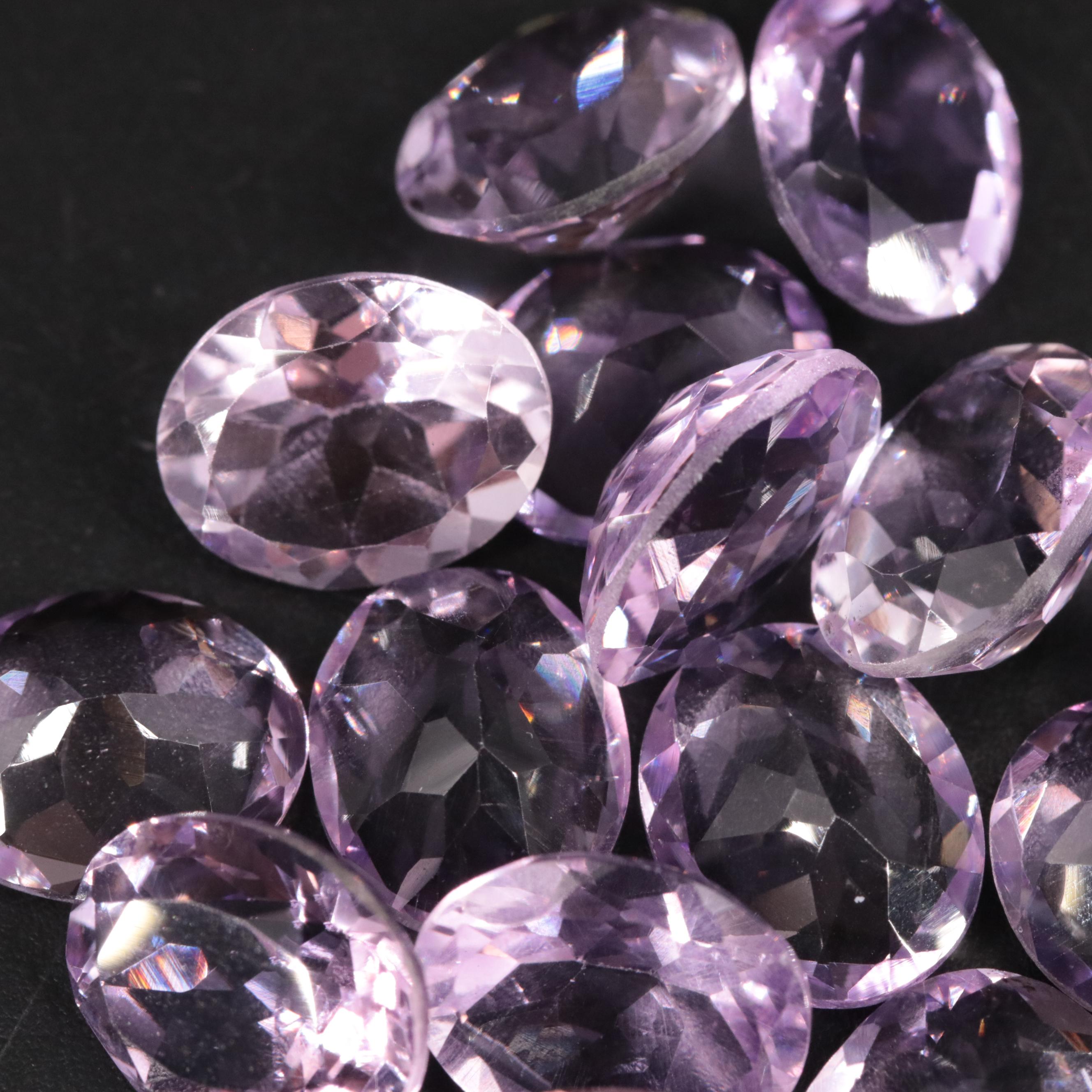 Loose 44.78 CTW Amethyst