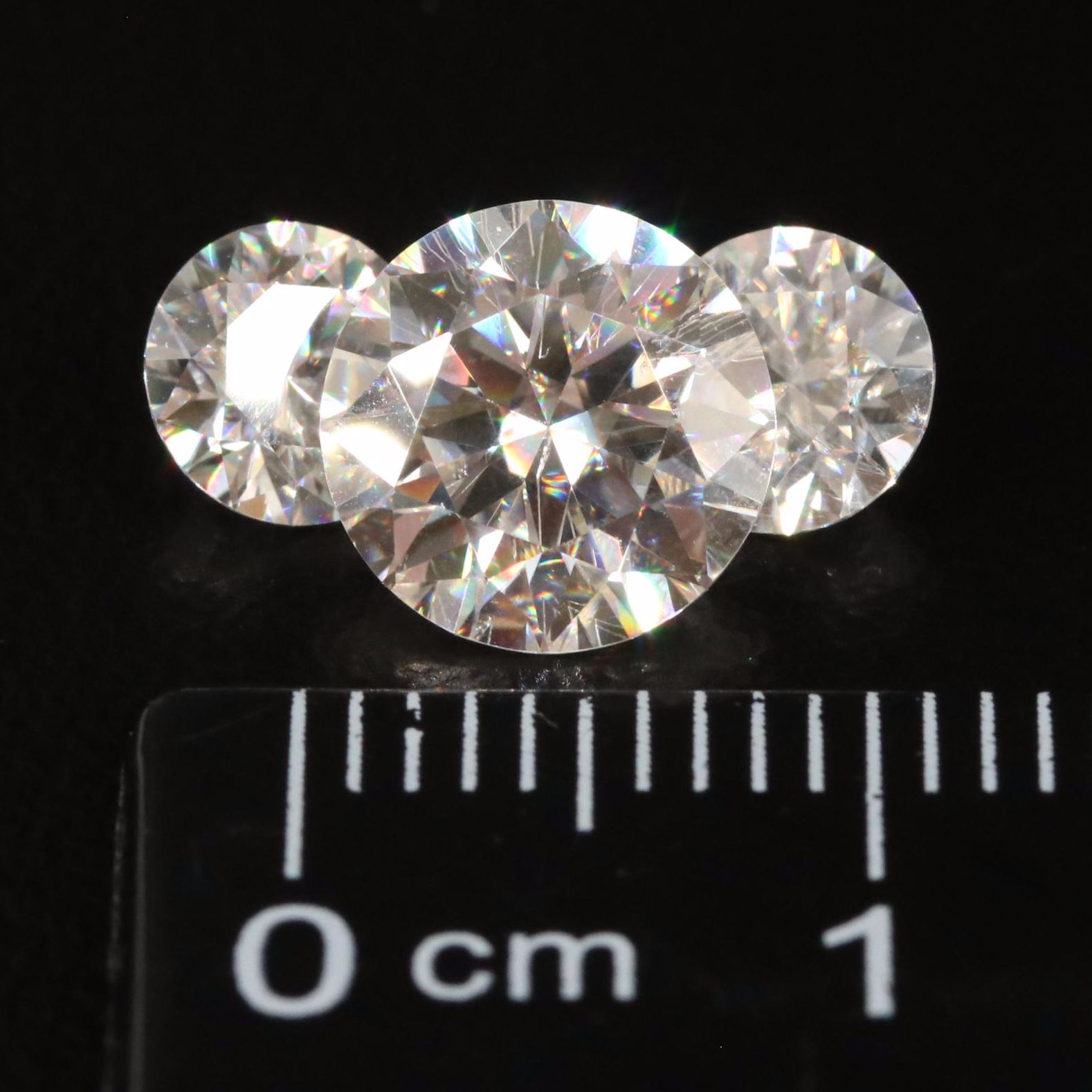 Loose 2.89 CTW Moissanite Lot