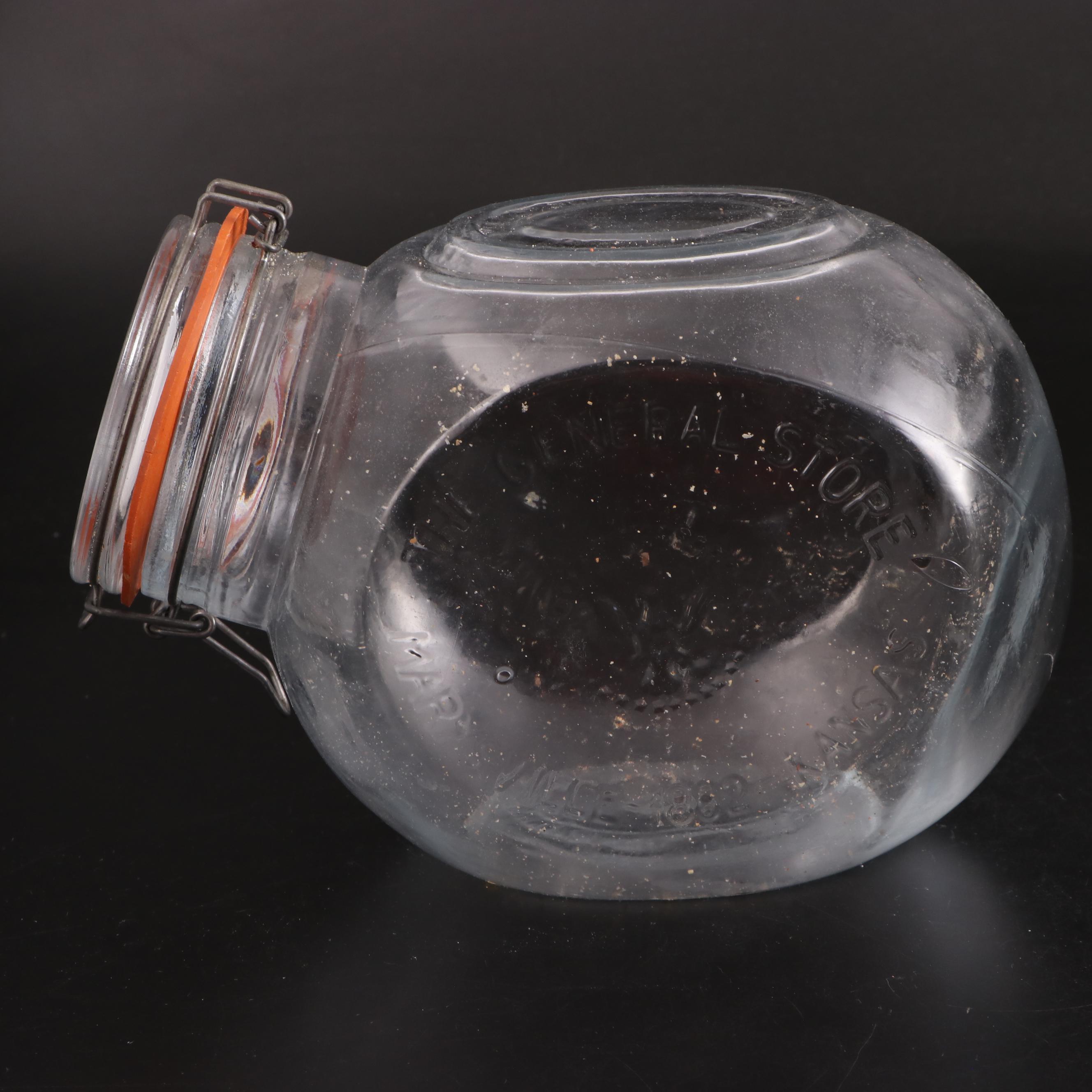 Milk Glass Salt and Pepper Shakers with Other Containers and Tableware