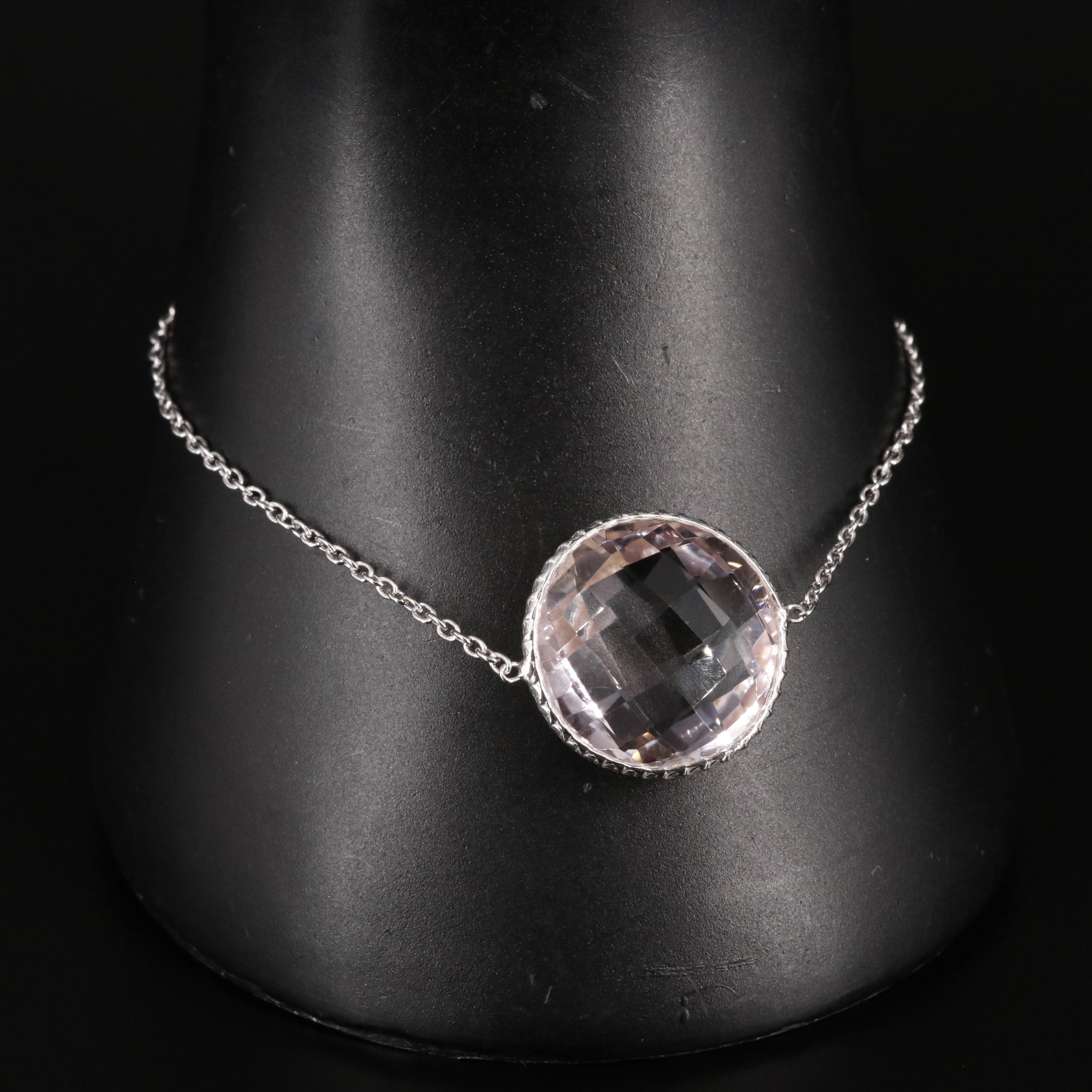 Sterling Quartz Bracelet