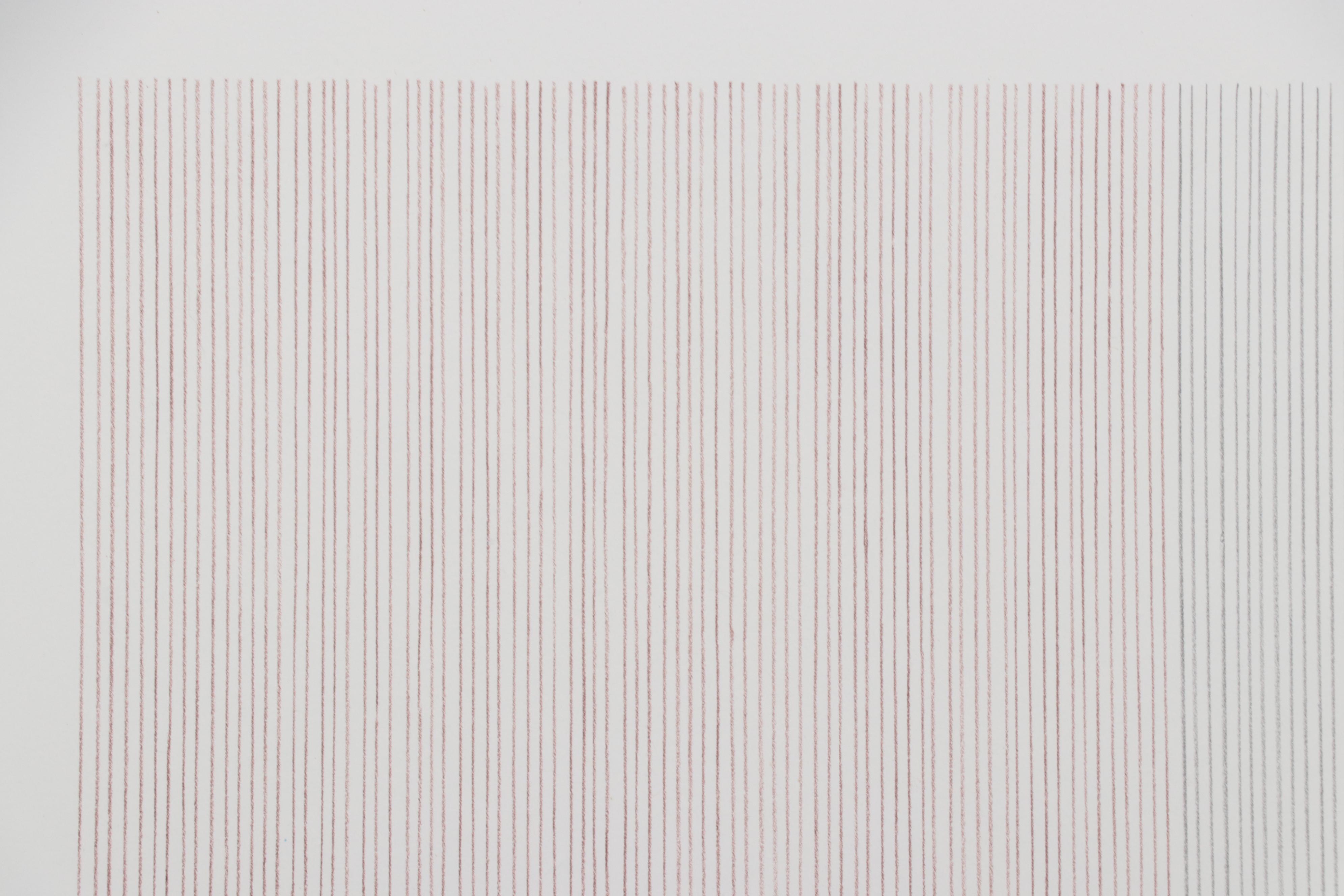 Gene B. Davis Color Lithograph "Narcissus," 1973