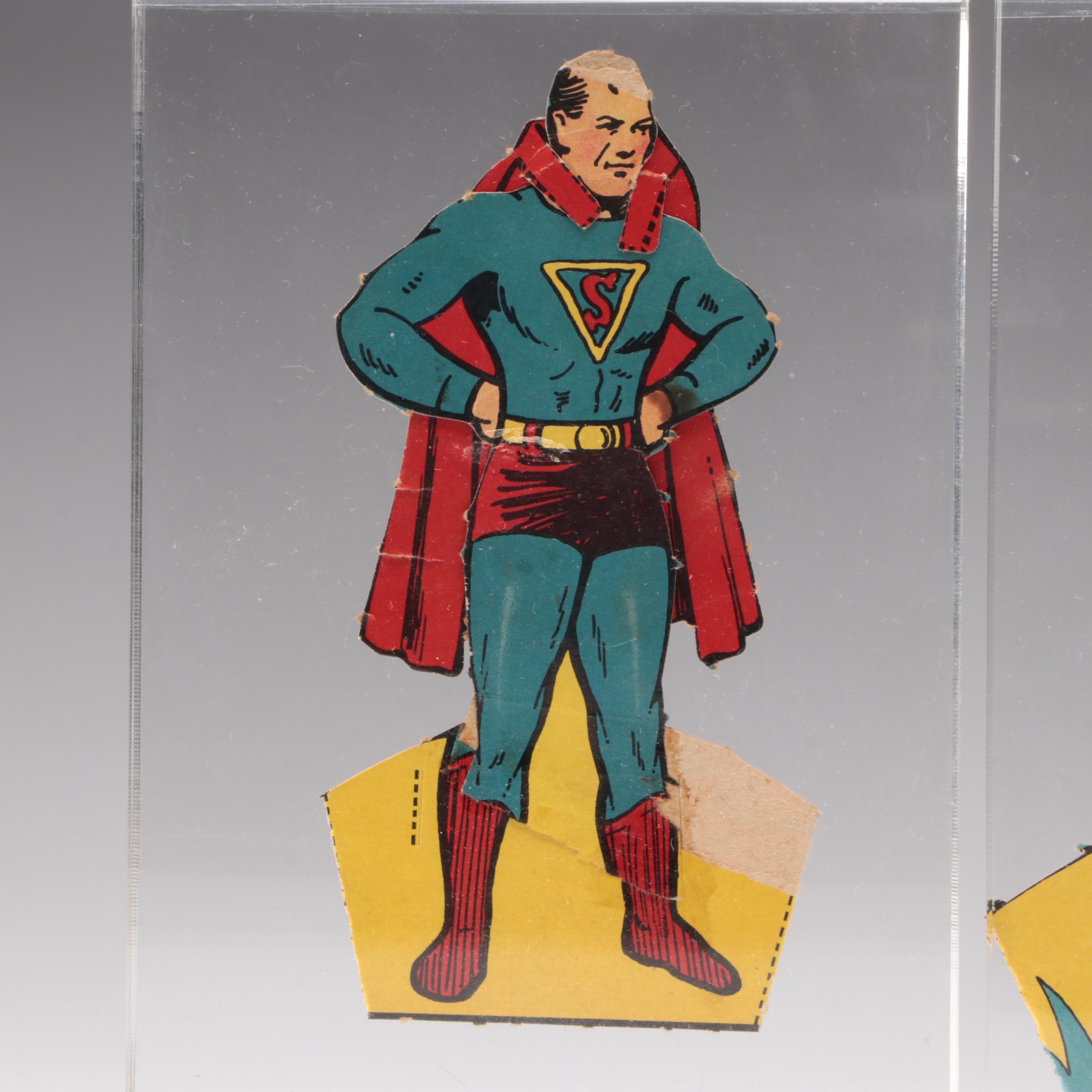 Saalfield Golden Age DC Comics Superman Perforated Version Cutouts, 1940