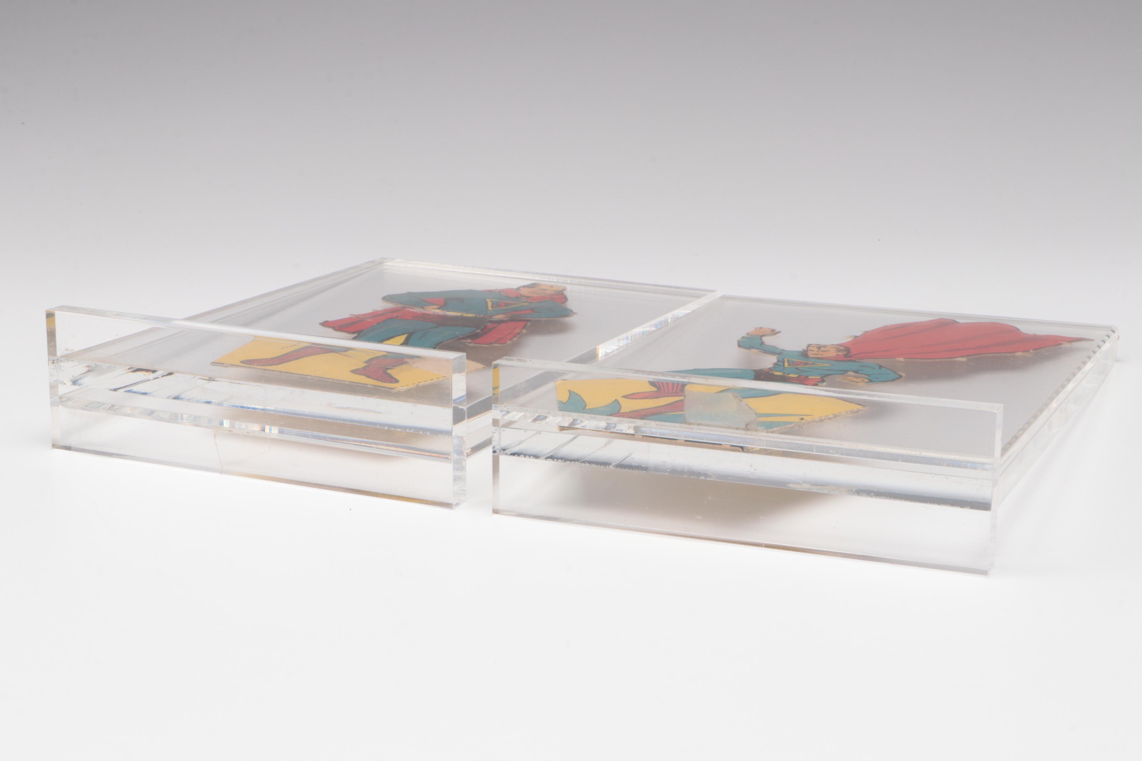 Saalfield Golden Age DC Comics Superman Perforated Version Cutouts, 1940