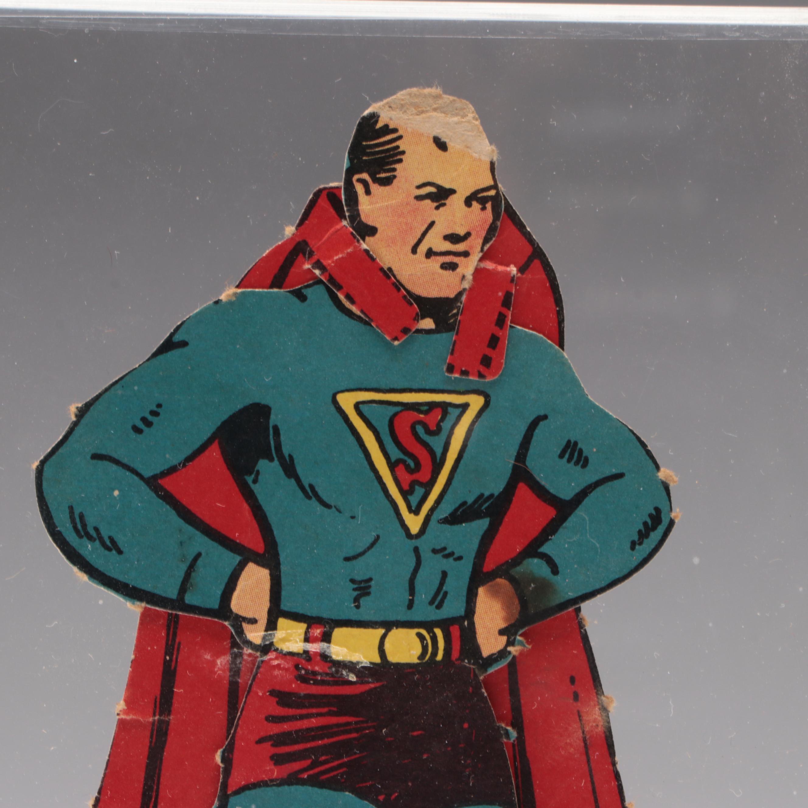 Saalfield Golden Age DC Comics Superman Perforated Version Cutouts, 1940