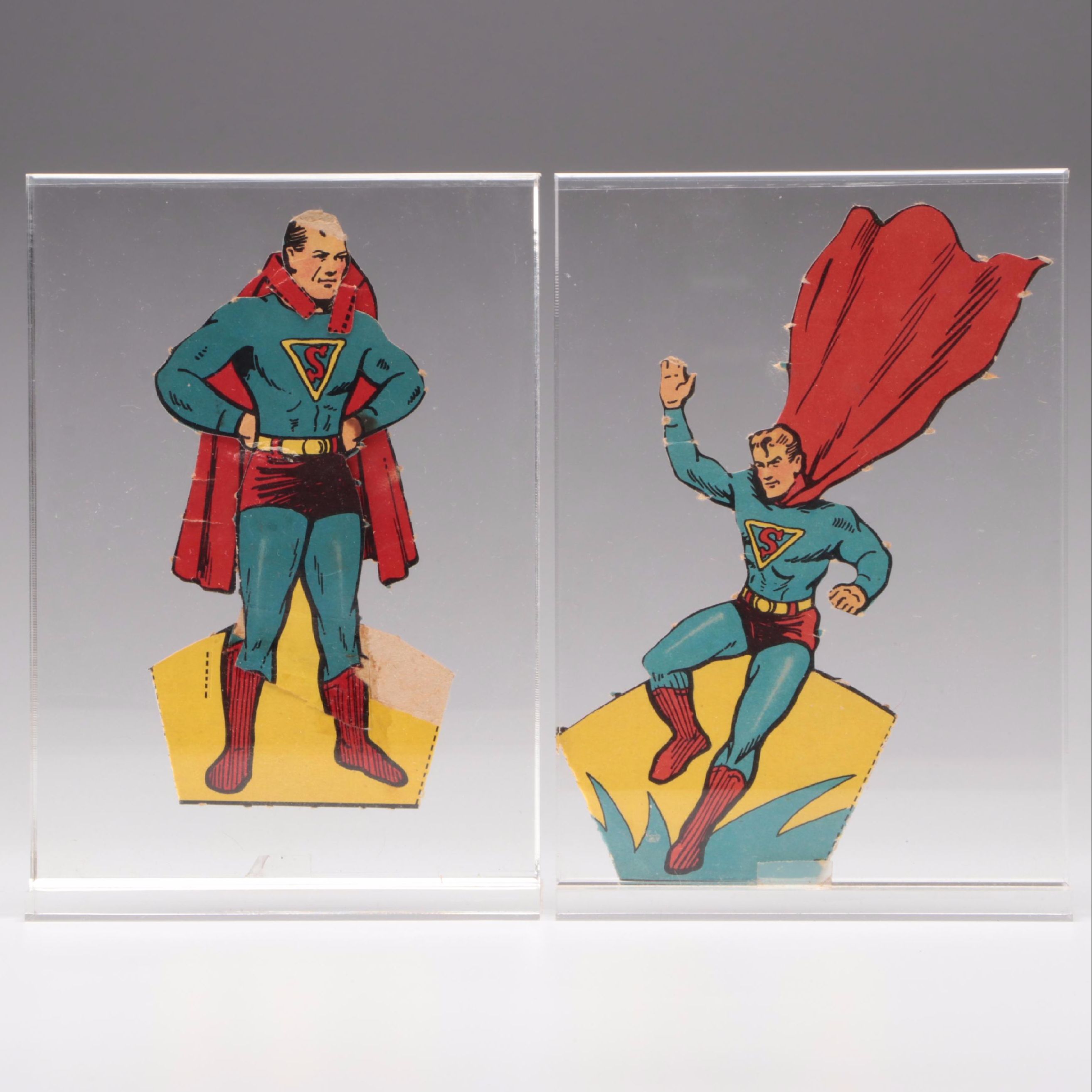 Saalfield Golden Age DC Comics Superman Perforated Version Cutouts, 1940
