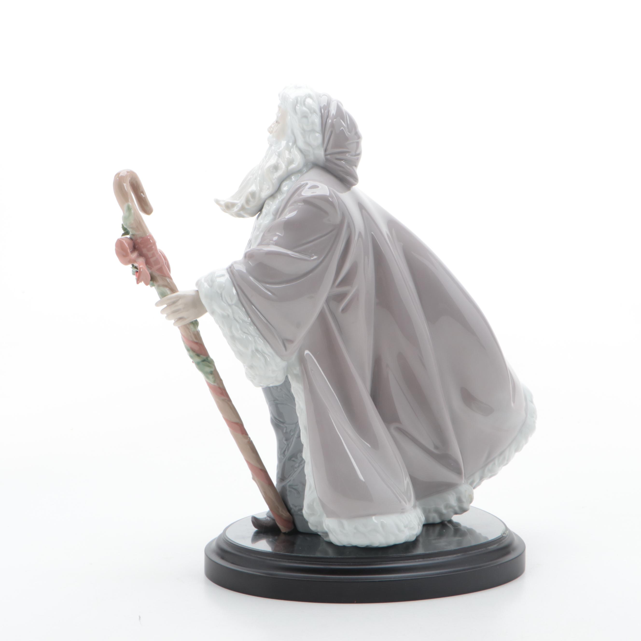 Lladró Limited Edition "Santa Claus Messenger" Porcelain Figurine, 2004–2008