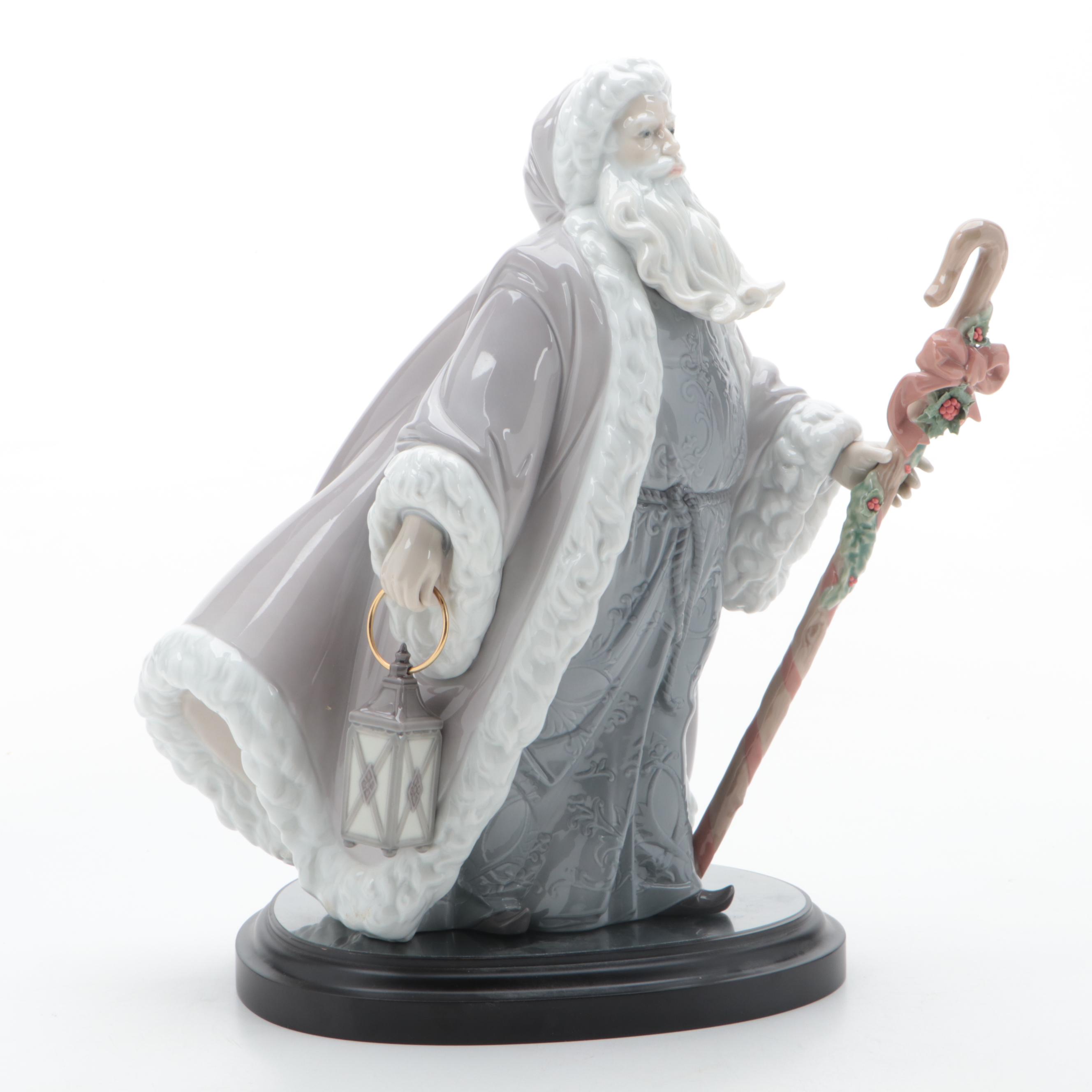 Lladró Limited Edition "Santa Claus Messenger" Porcelain Figurine, 2004–2008