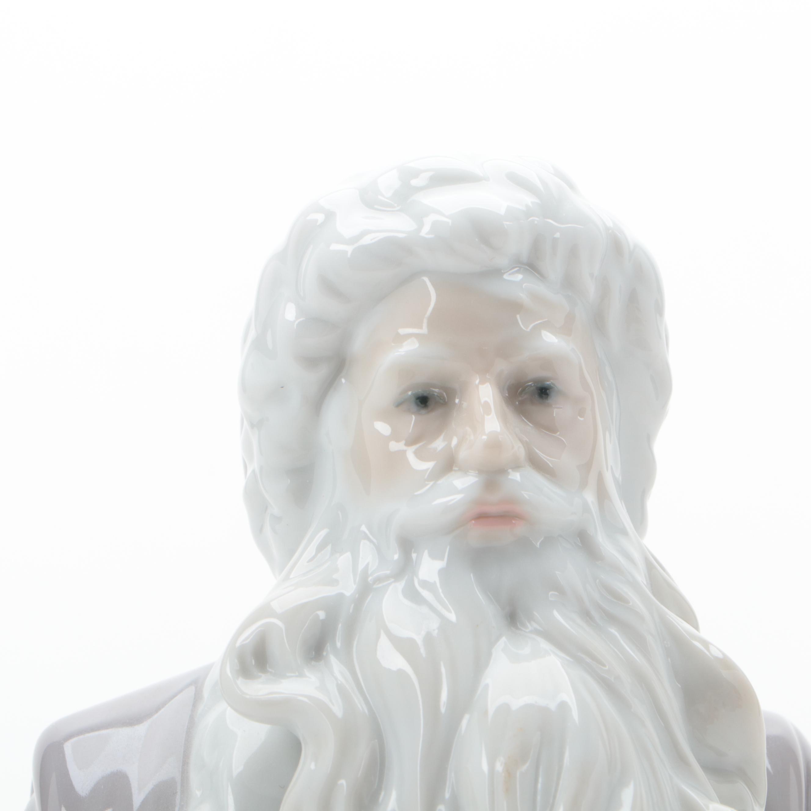 Lladró Limited Edition "Santa Claus Messenger" Porcelain Figurine, 2004–2008
