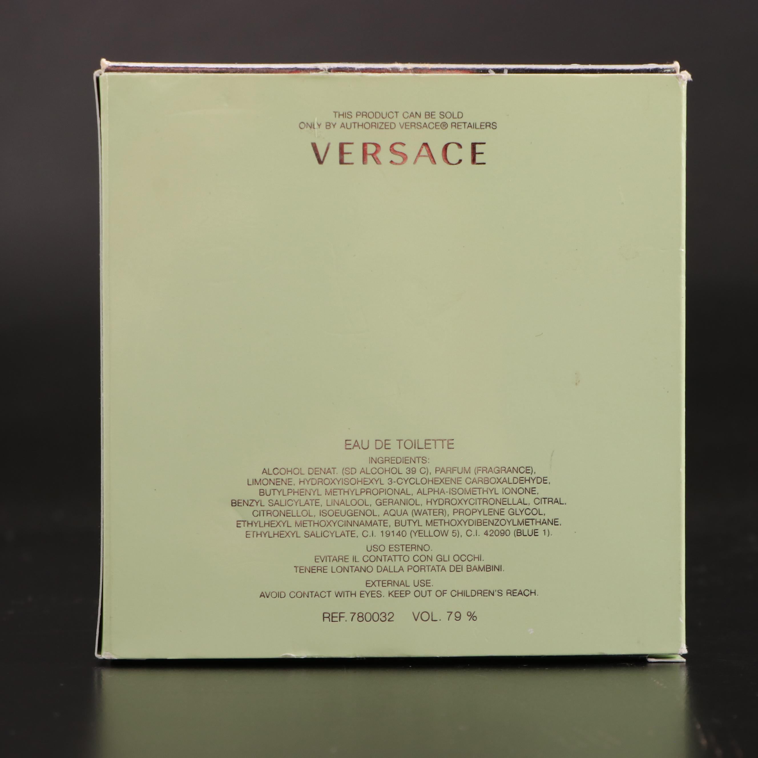Versace "Versense" Eau de Toilette Perfume