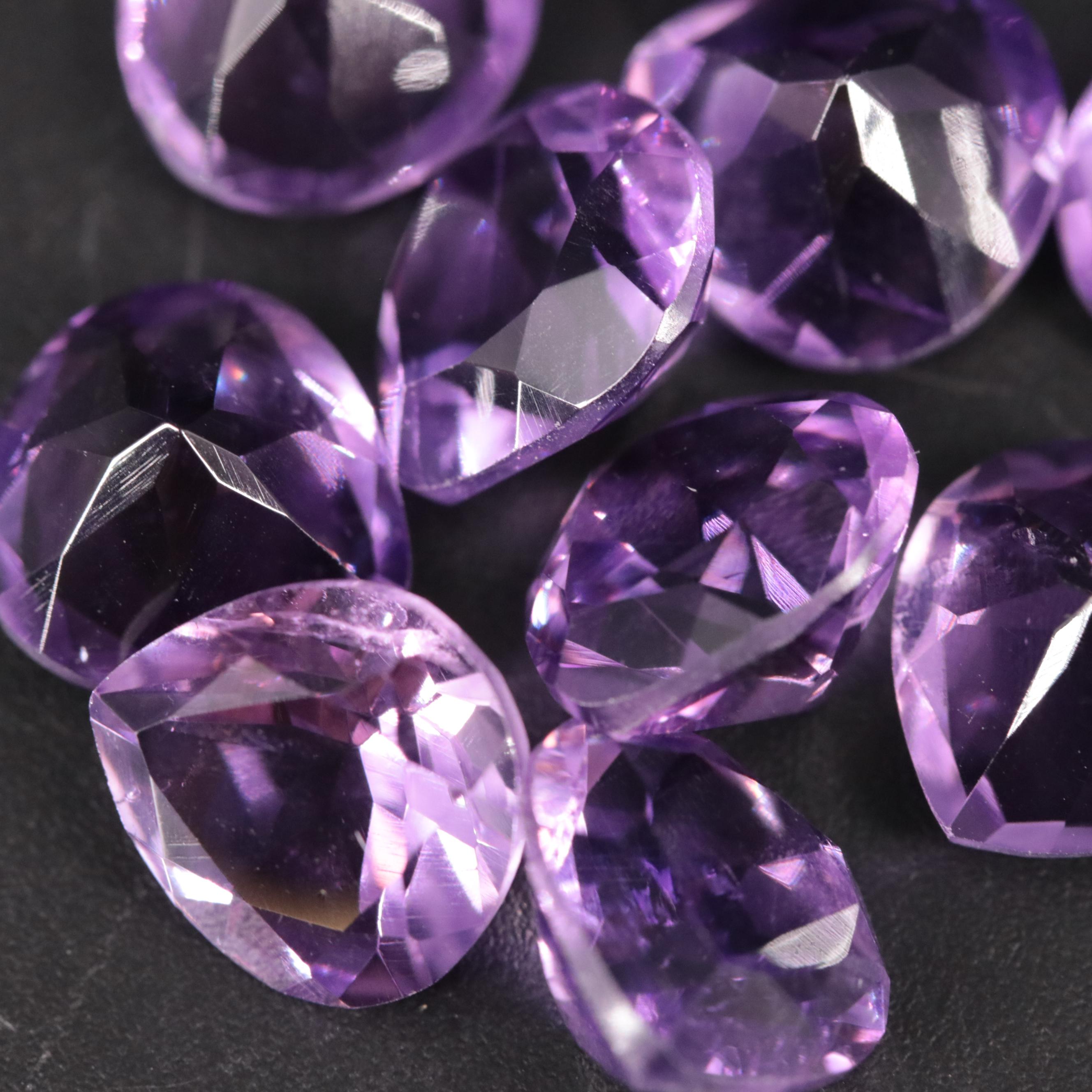 Loose 30.93 CTW Amethyst