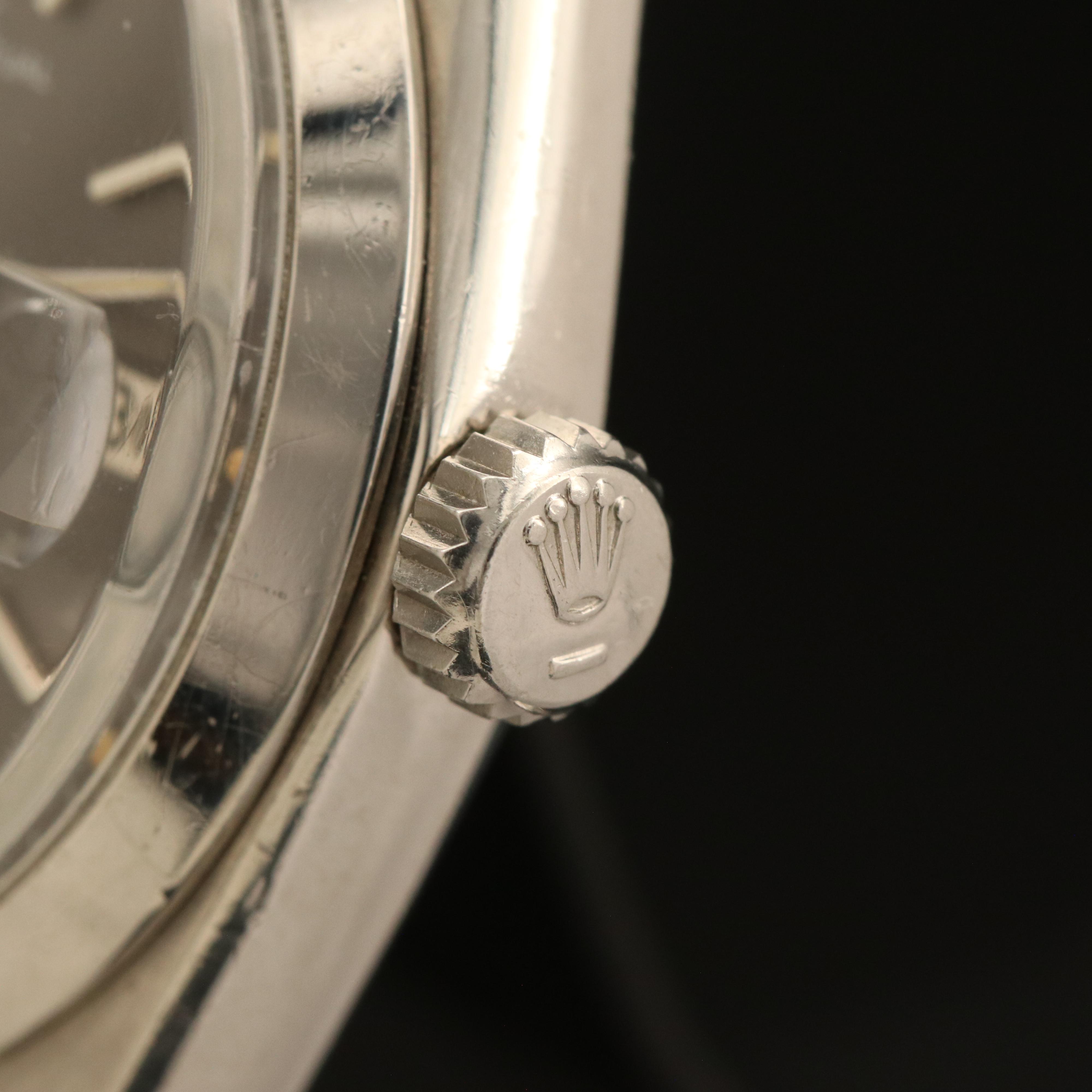 1969 Rolex Oyster Perpetual Date Stainless Steel Watch