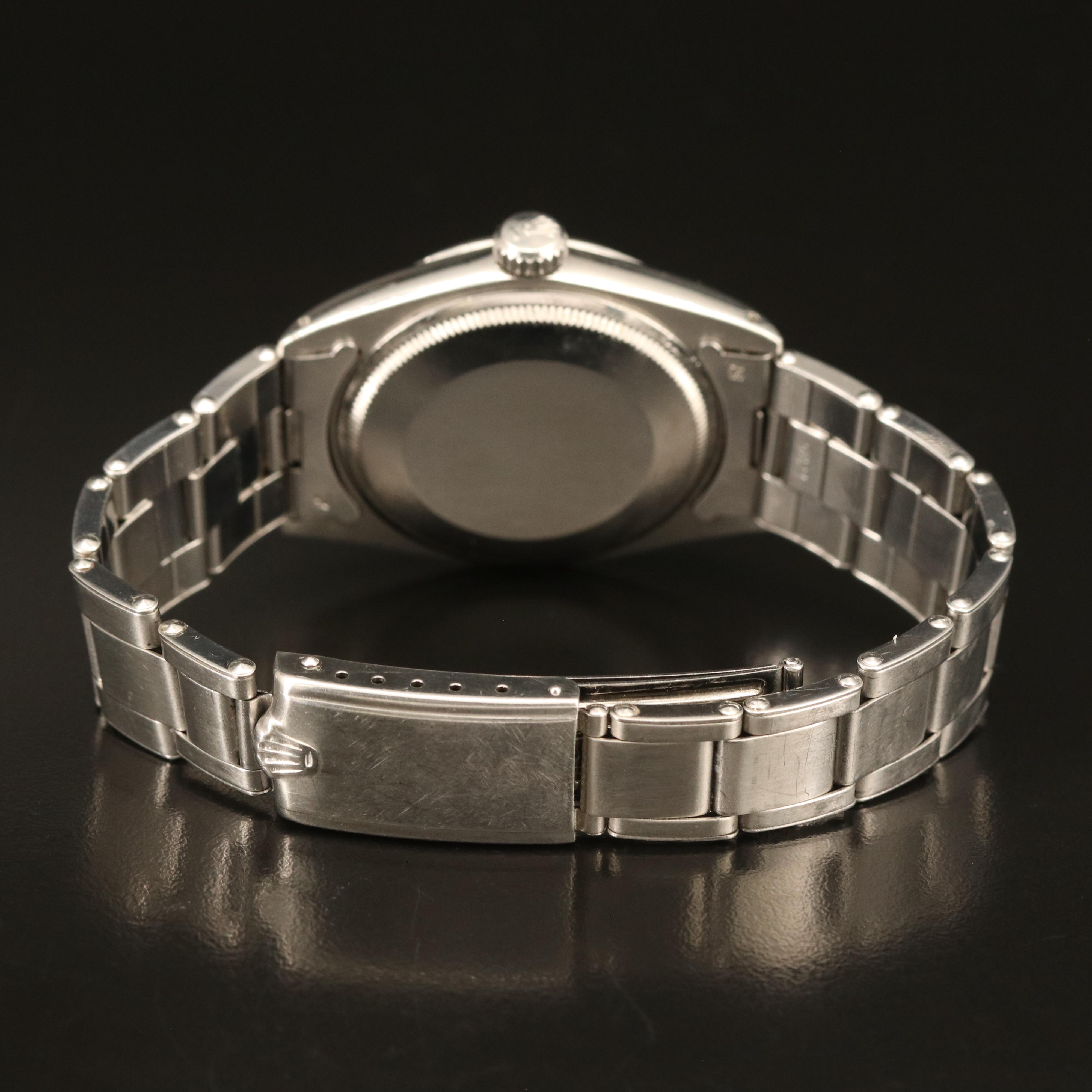 1969 Rolex Oyster Perpetual Date Stainless Steel Watch