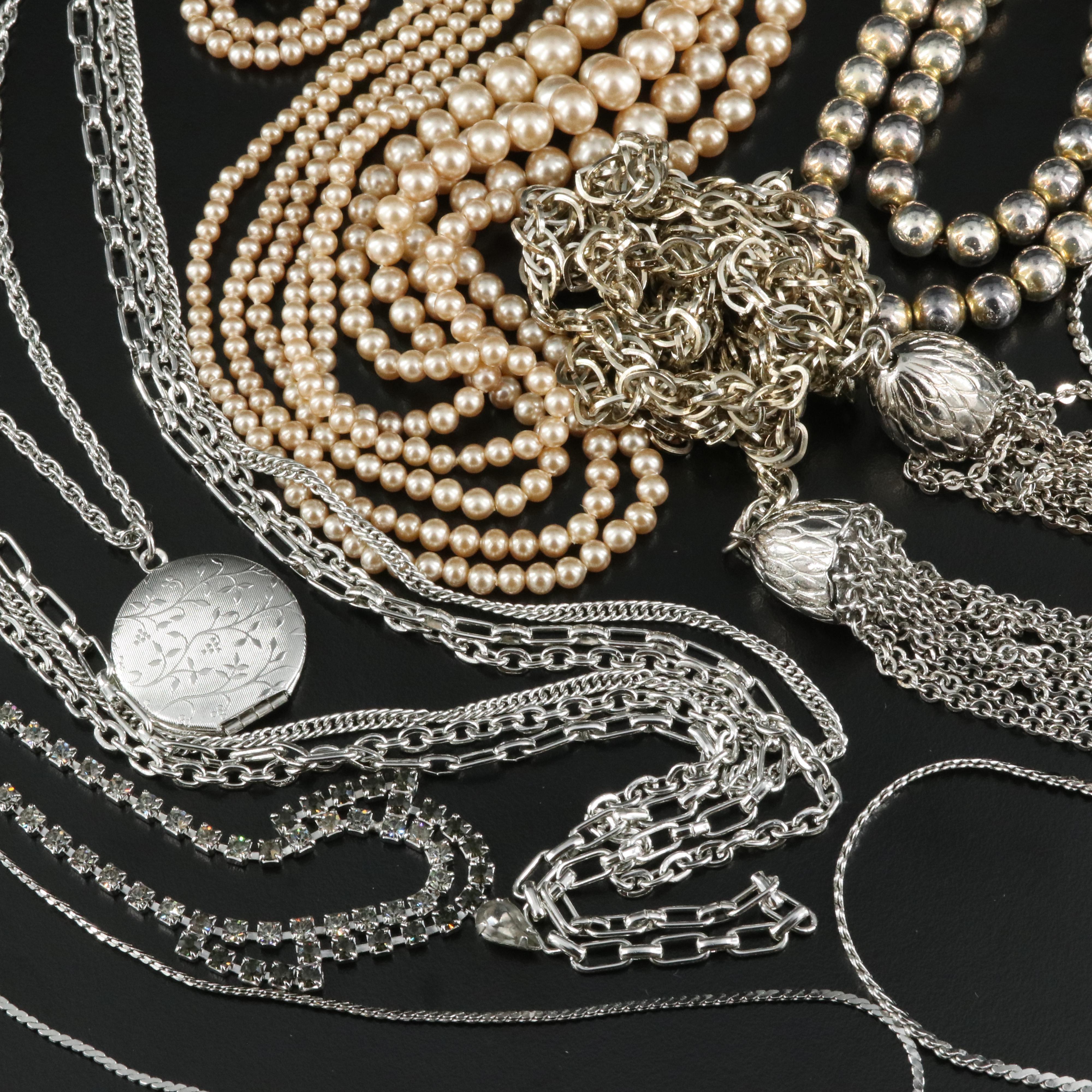 Rhinestones Featured in Vintage Jewelry Collection