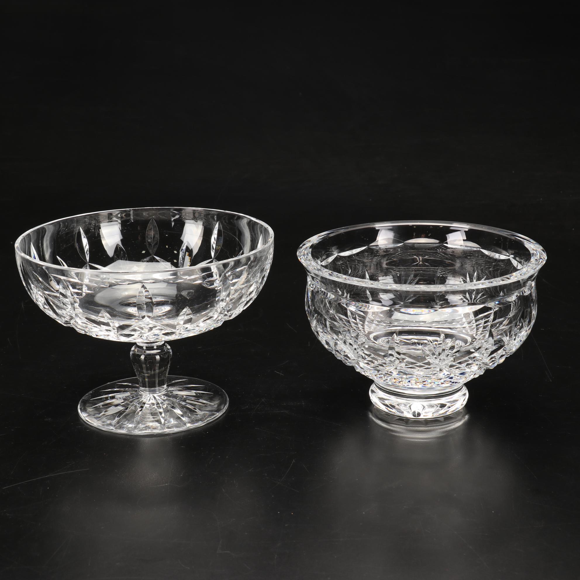 Waterford Crystal Compote and Bowls