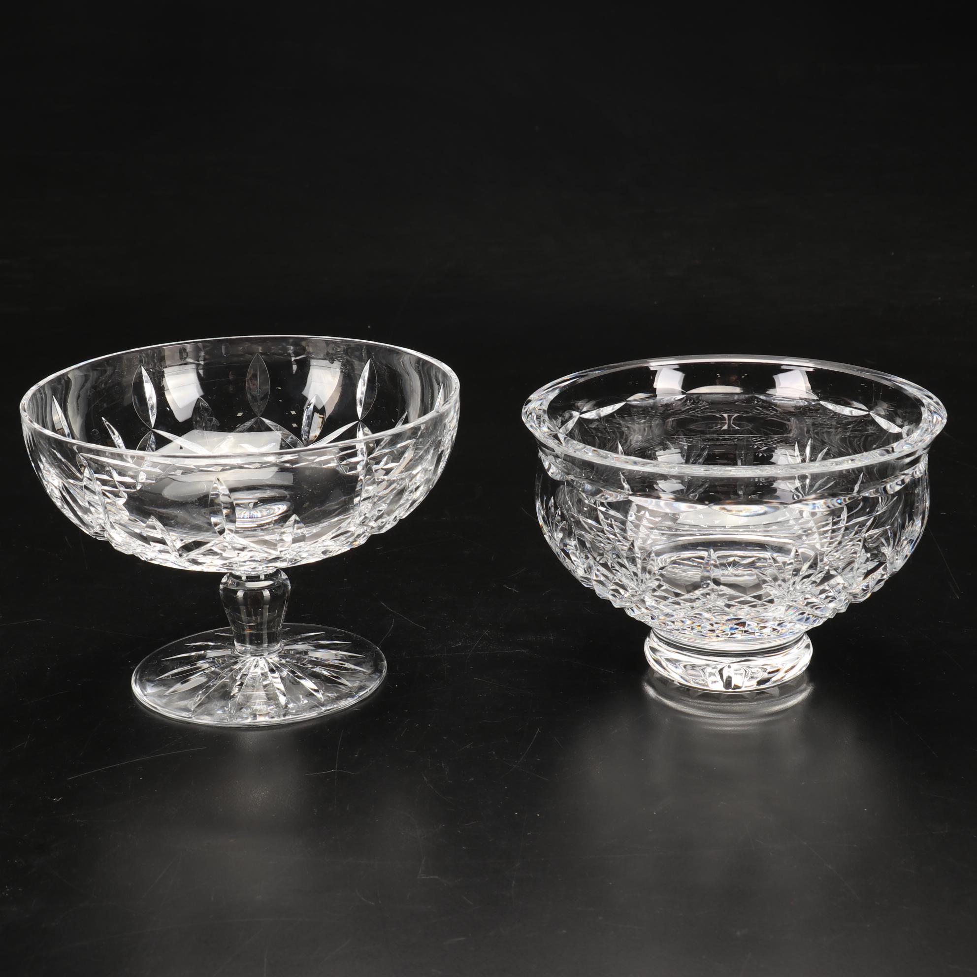Waterford Crystal Compote and Bowls