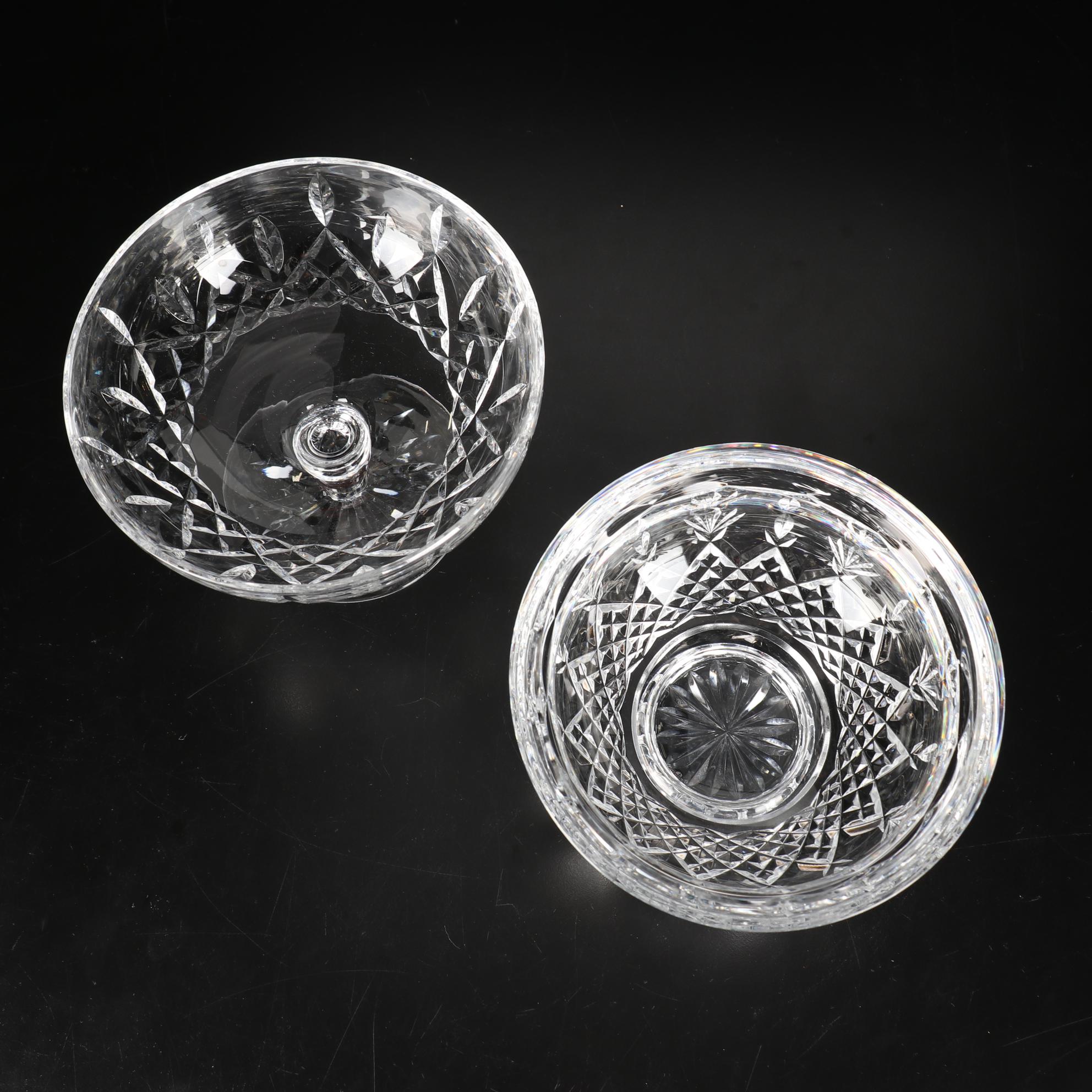 Waterford Crystal Compote and Bowls