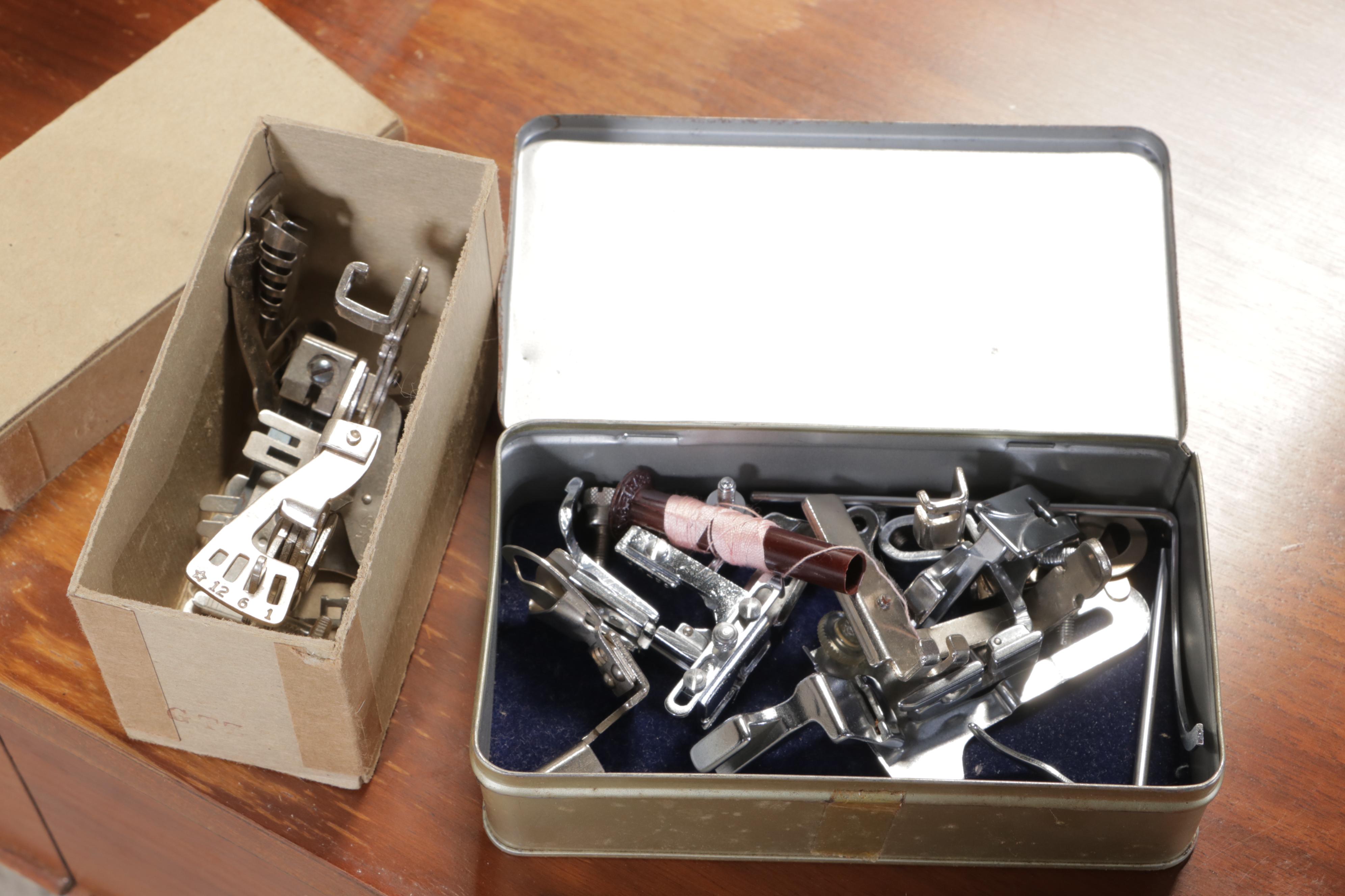 Kenmore Automatic Sewing Table in Walnut Finish