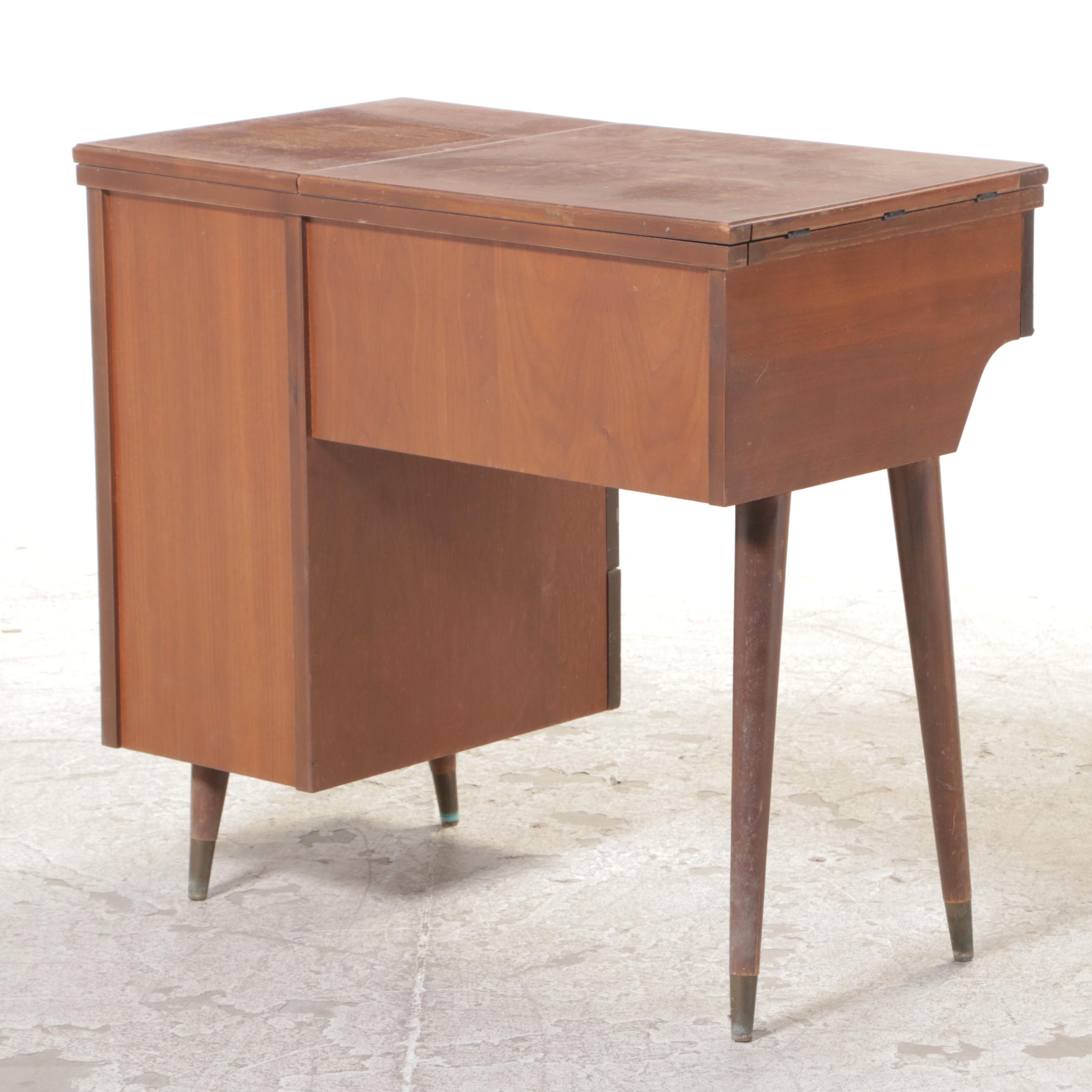 Kenmore Automatic Sewing Table in Walnut Finish