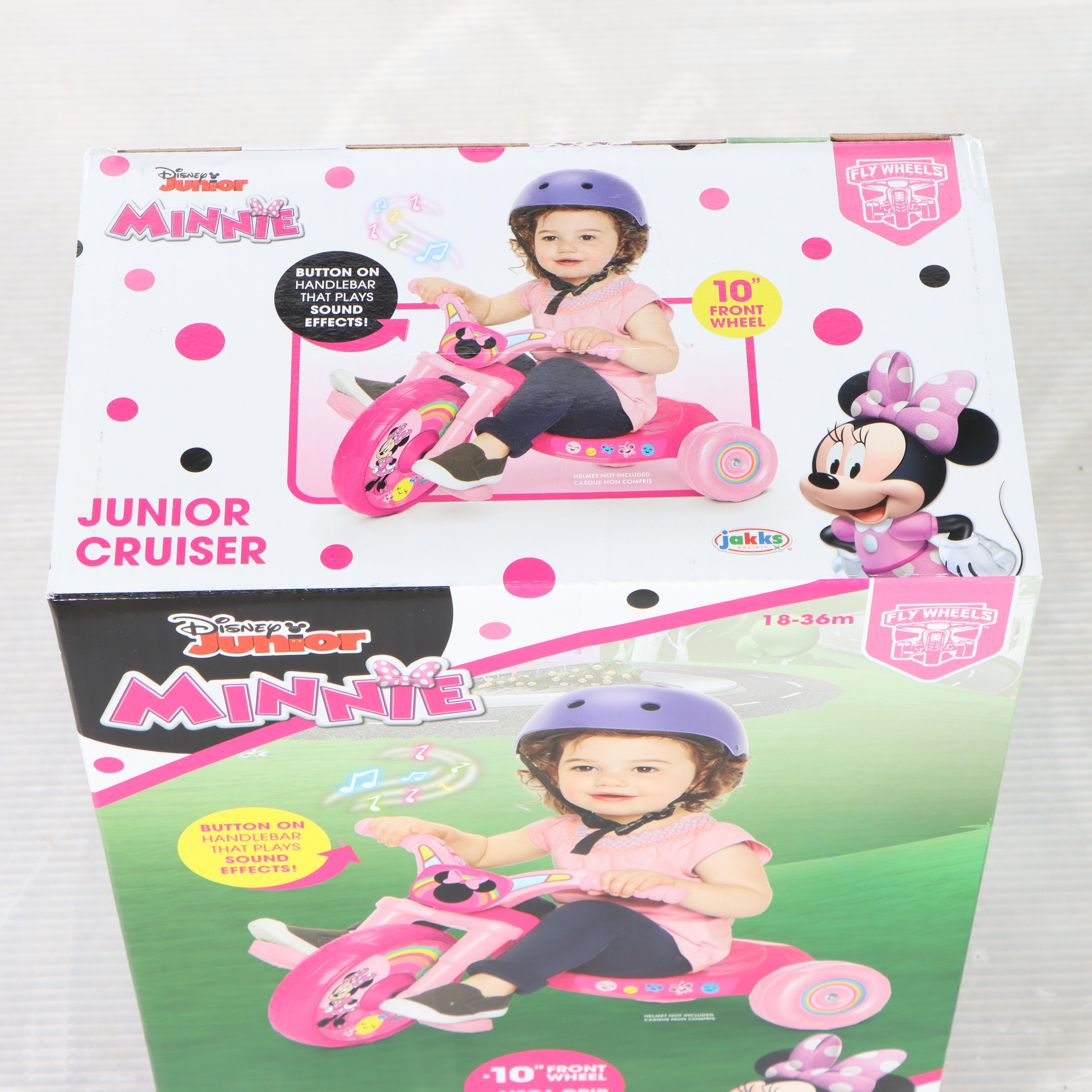 Disney Minnie Mouse Junior Cruiser 10" Fly Wheels Trike