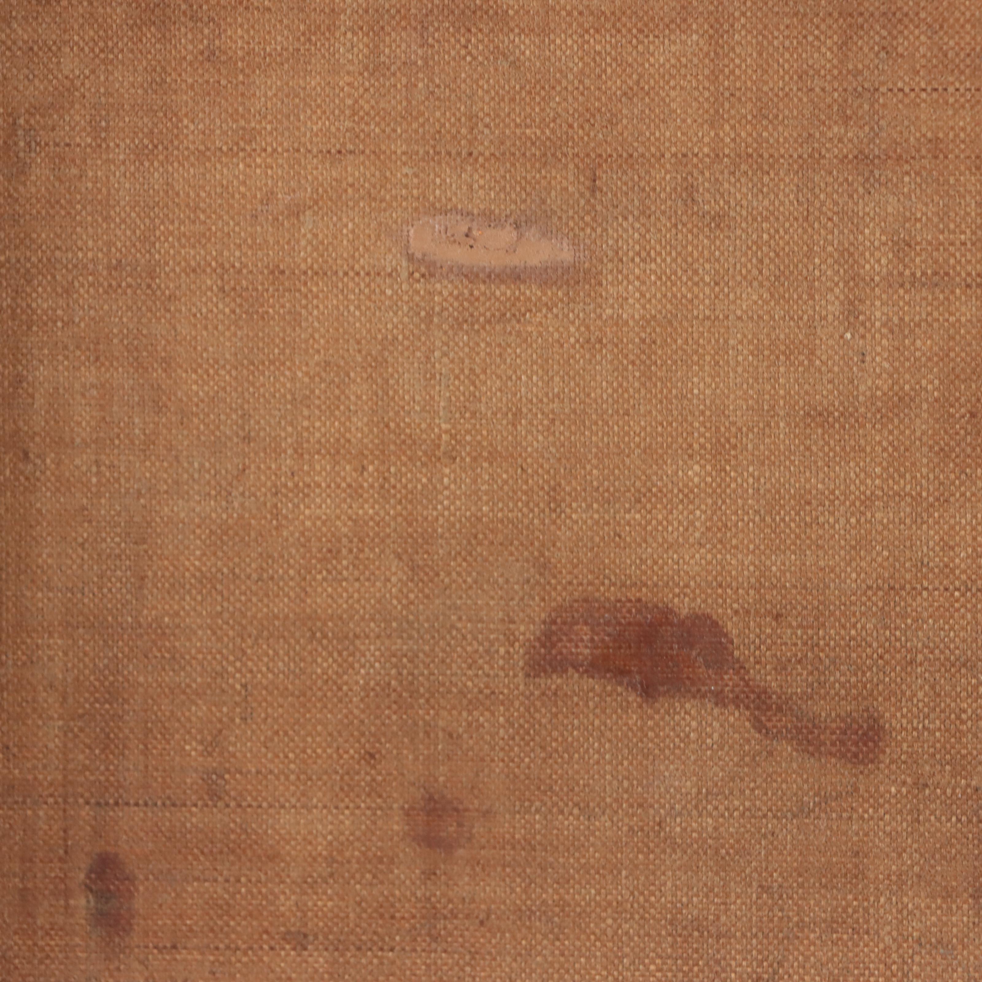 M. Ritchie Folk River Valley Landscape Oil Painting, 1894