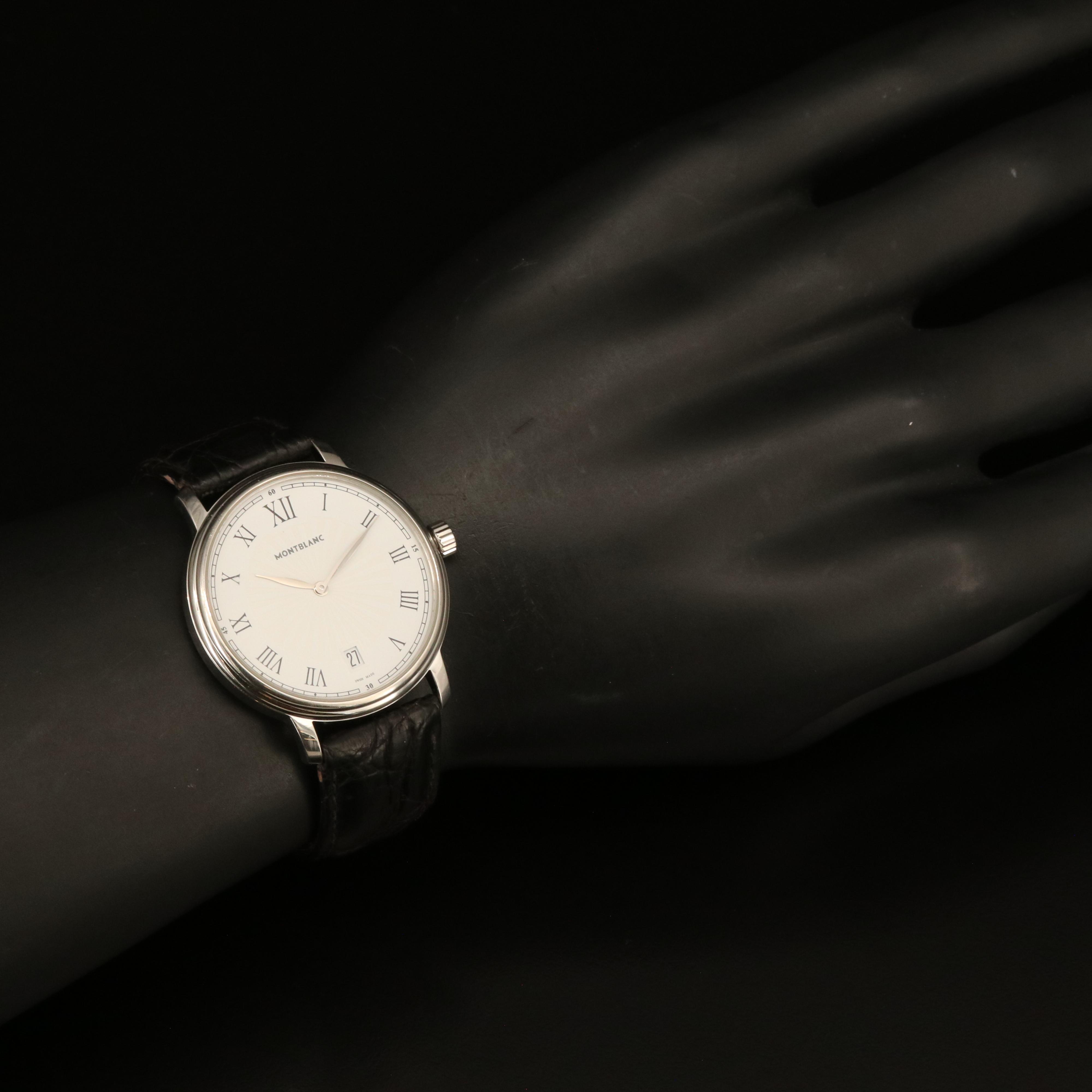 Montblanc Stainless Steel Date Quartz Watch