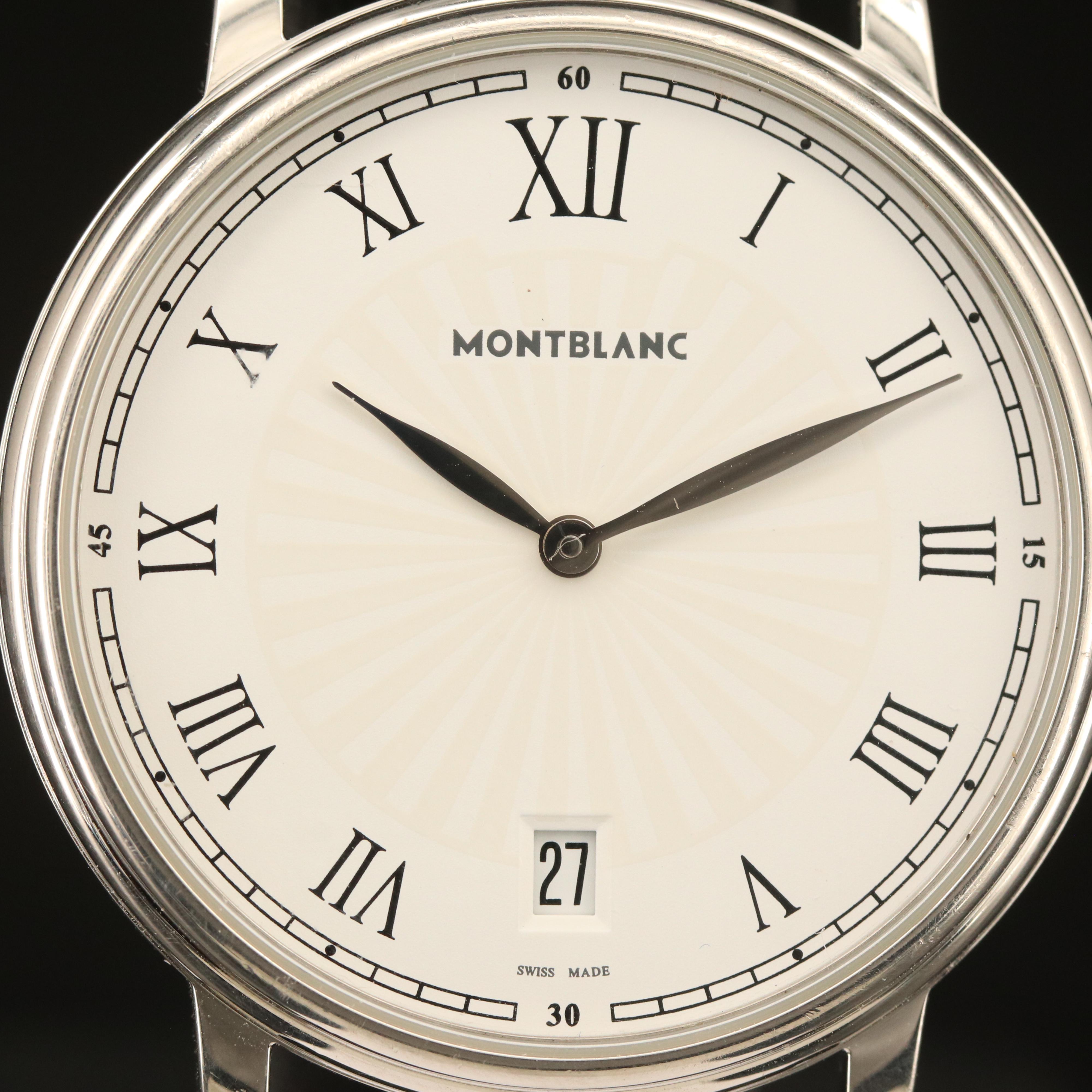 Montblanc Stainless Steel Date Quartz Watch
