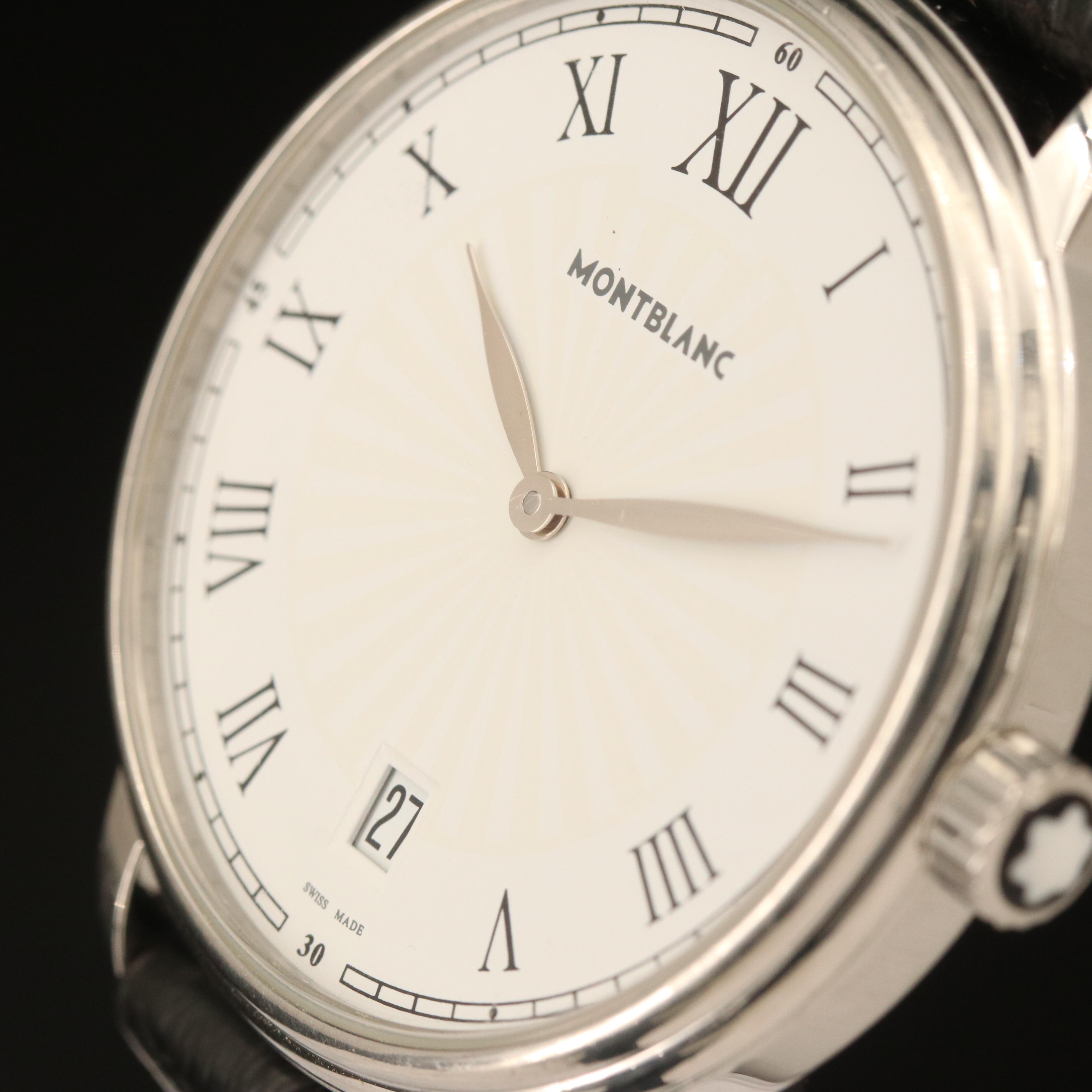 Montblanc Stainless Steel Date Quartz Watch