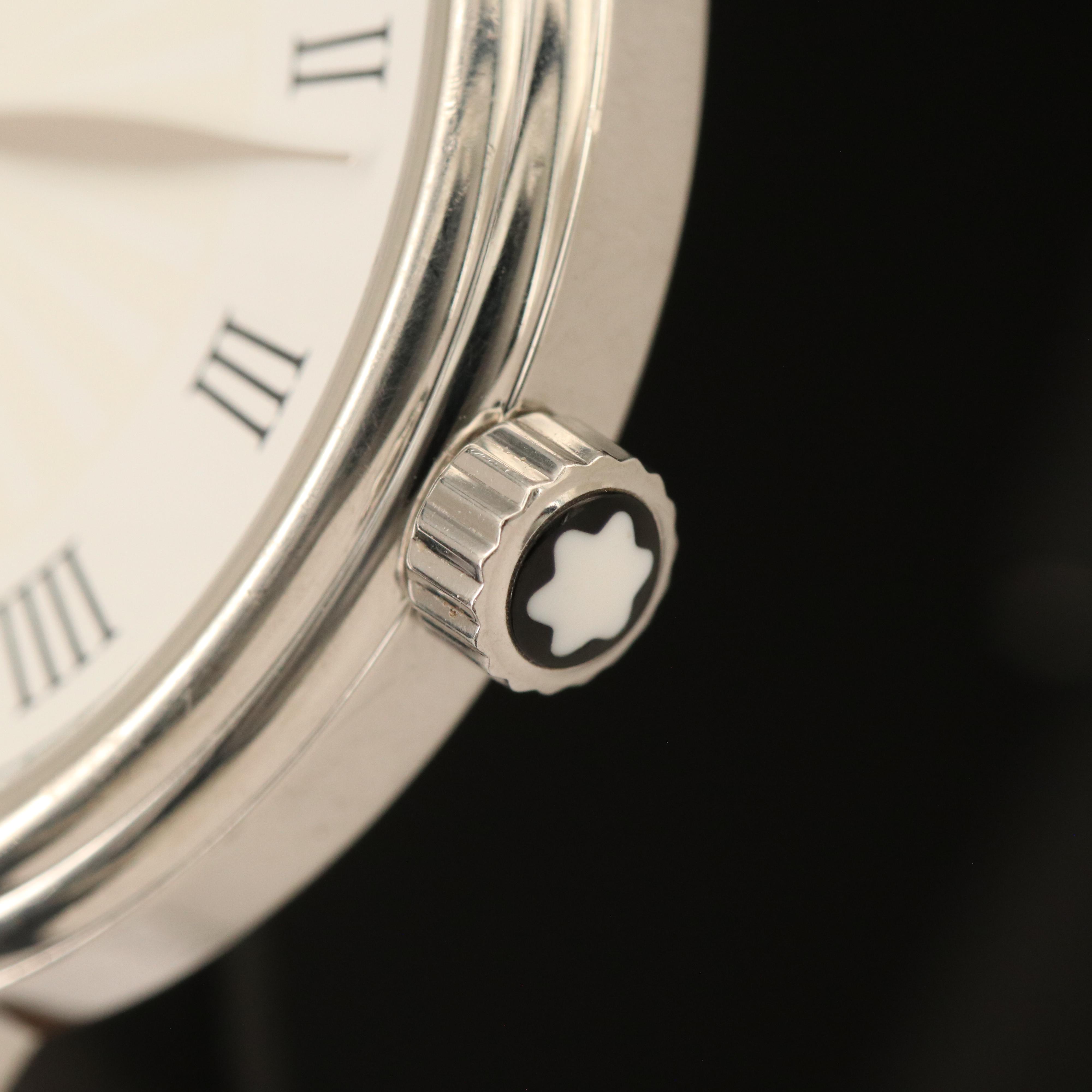 Montblanc Stainless Steel Date Quartz Watch