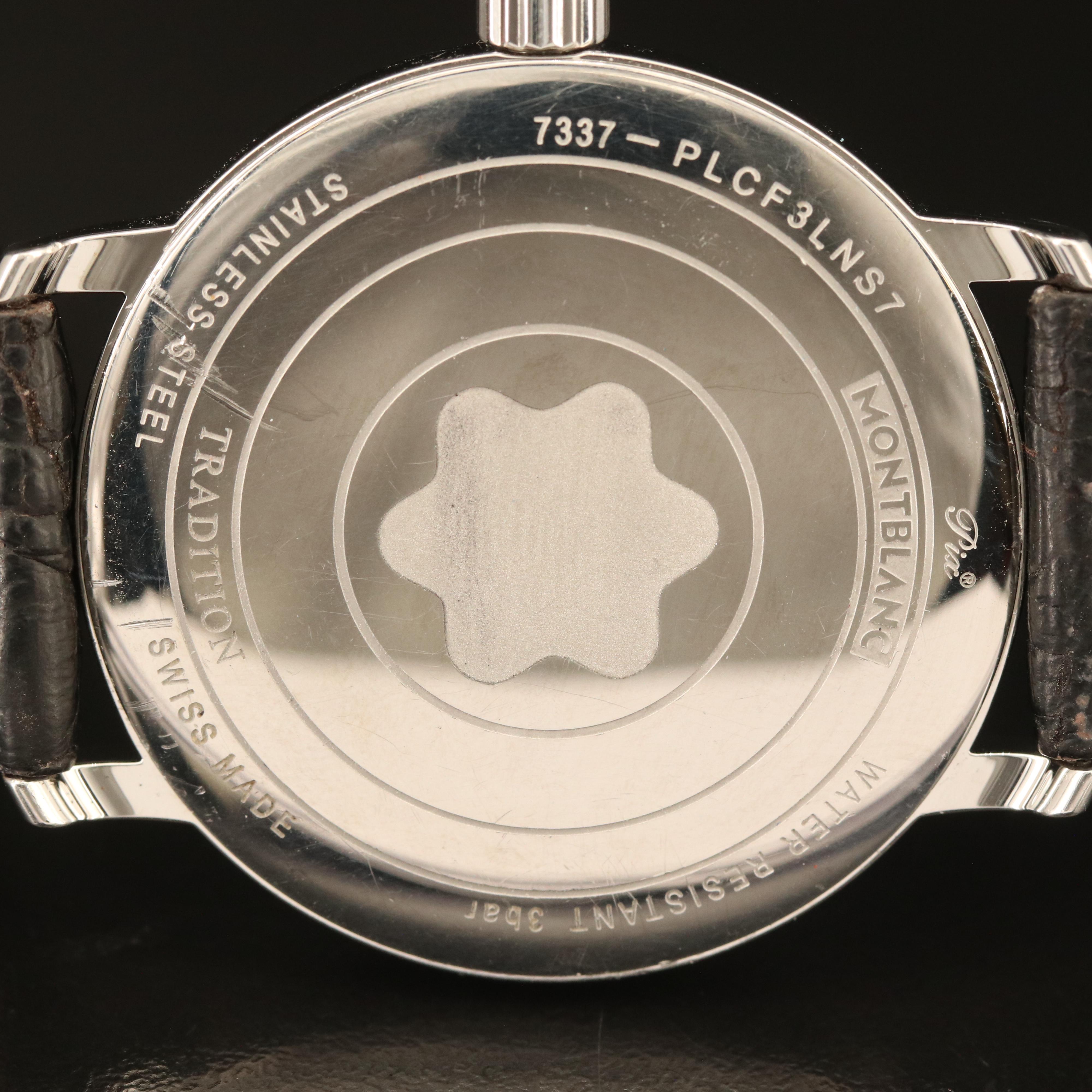 Montblanc Stainless Steel Date Quartz Watch