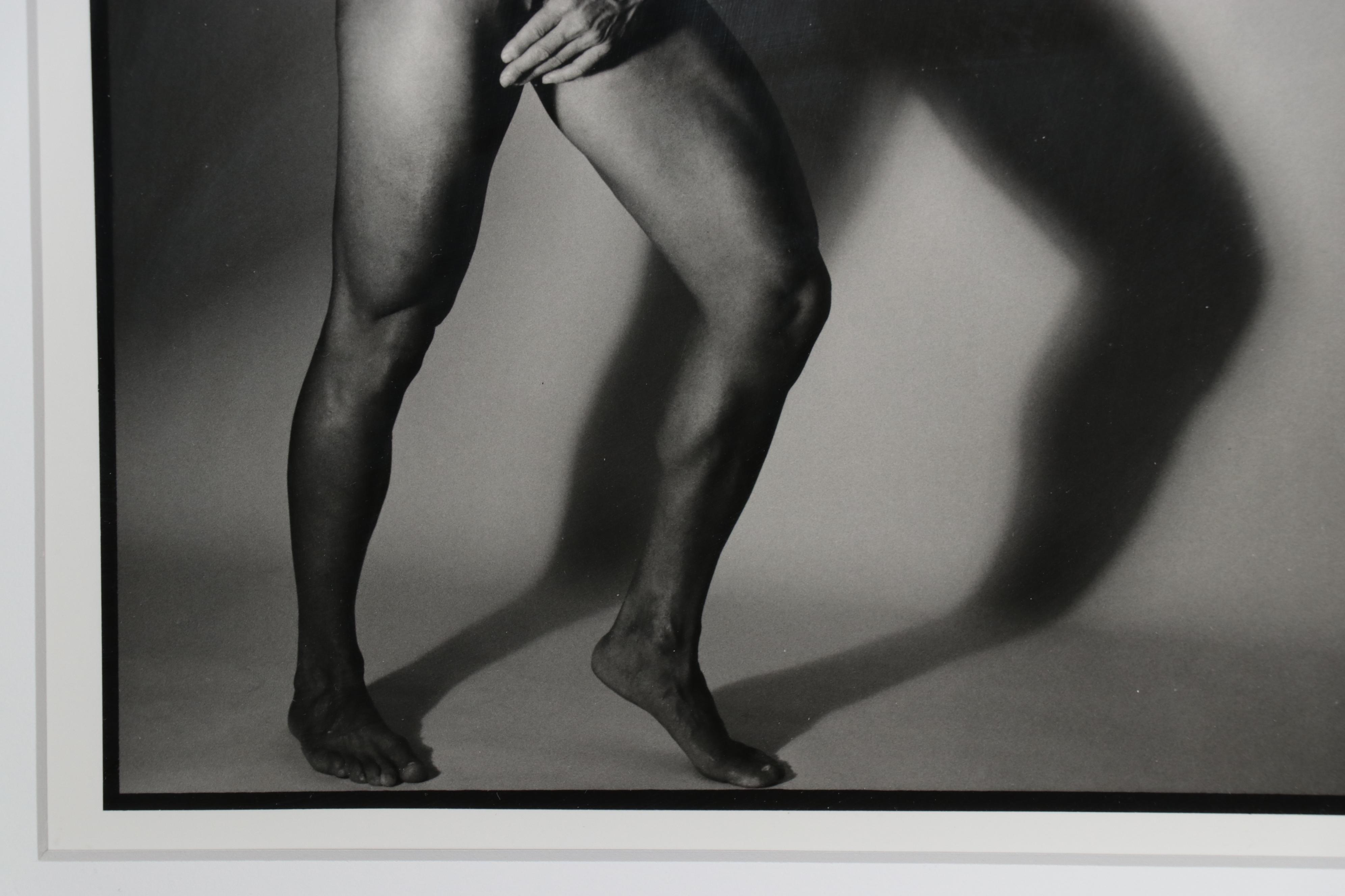 Silver Gelatin Photograph of Standing Nude, 21st Century