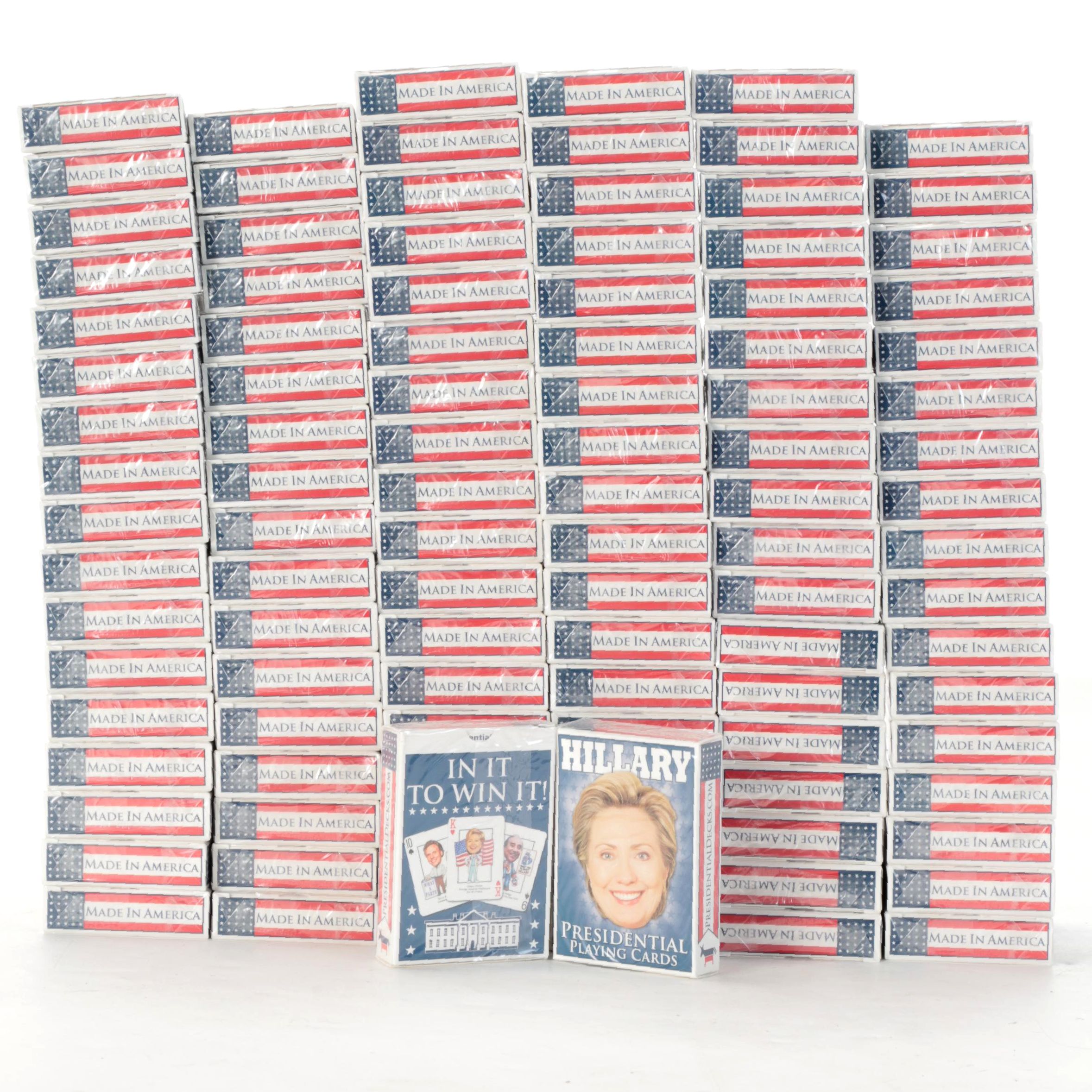 Presidential Decks Hillary Clinton Democratic Poker Playing Cards Sets
