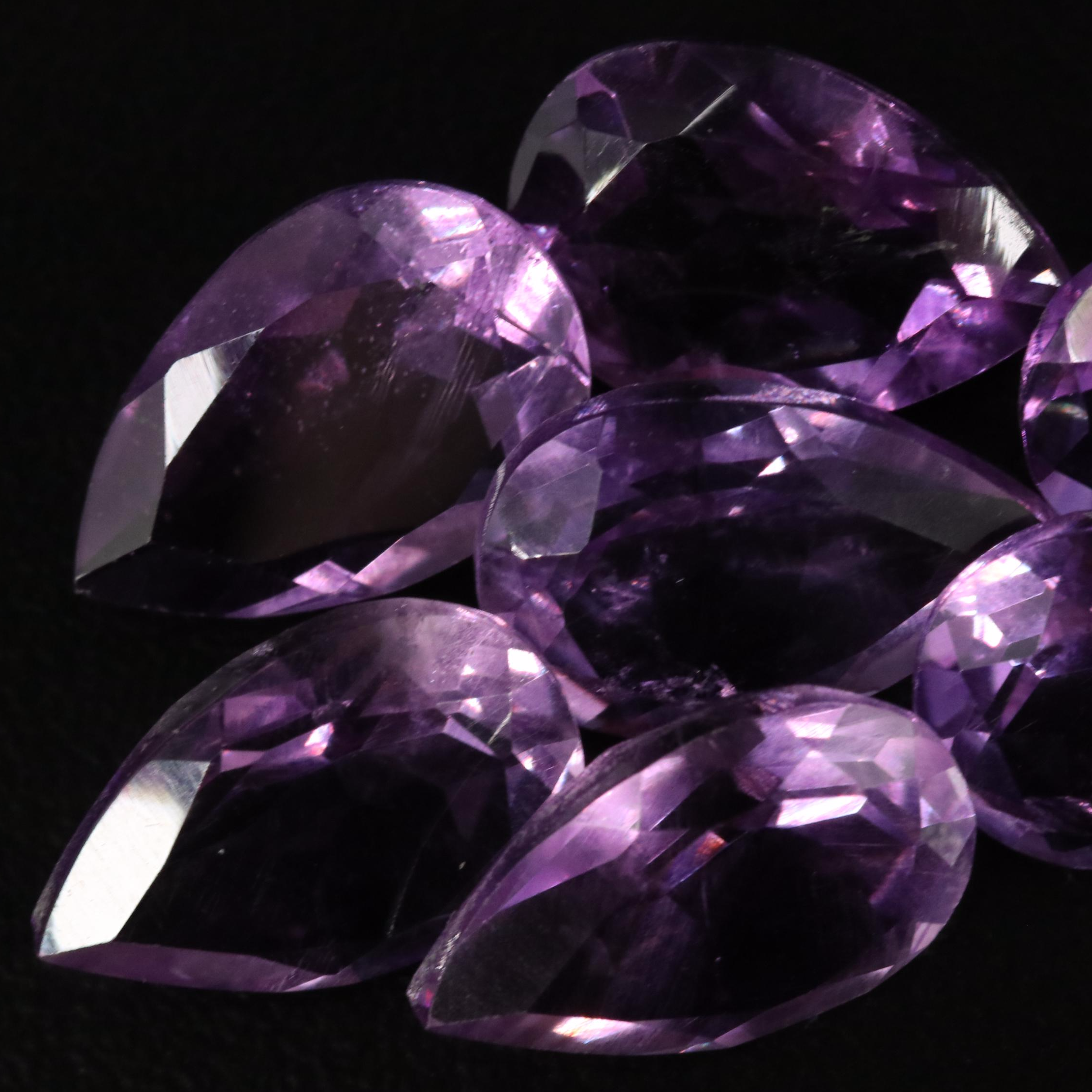 Loose 18.43 CTW Amethyst Lot