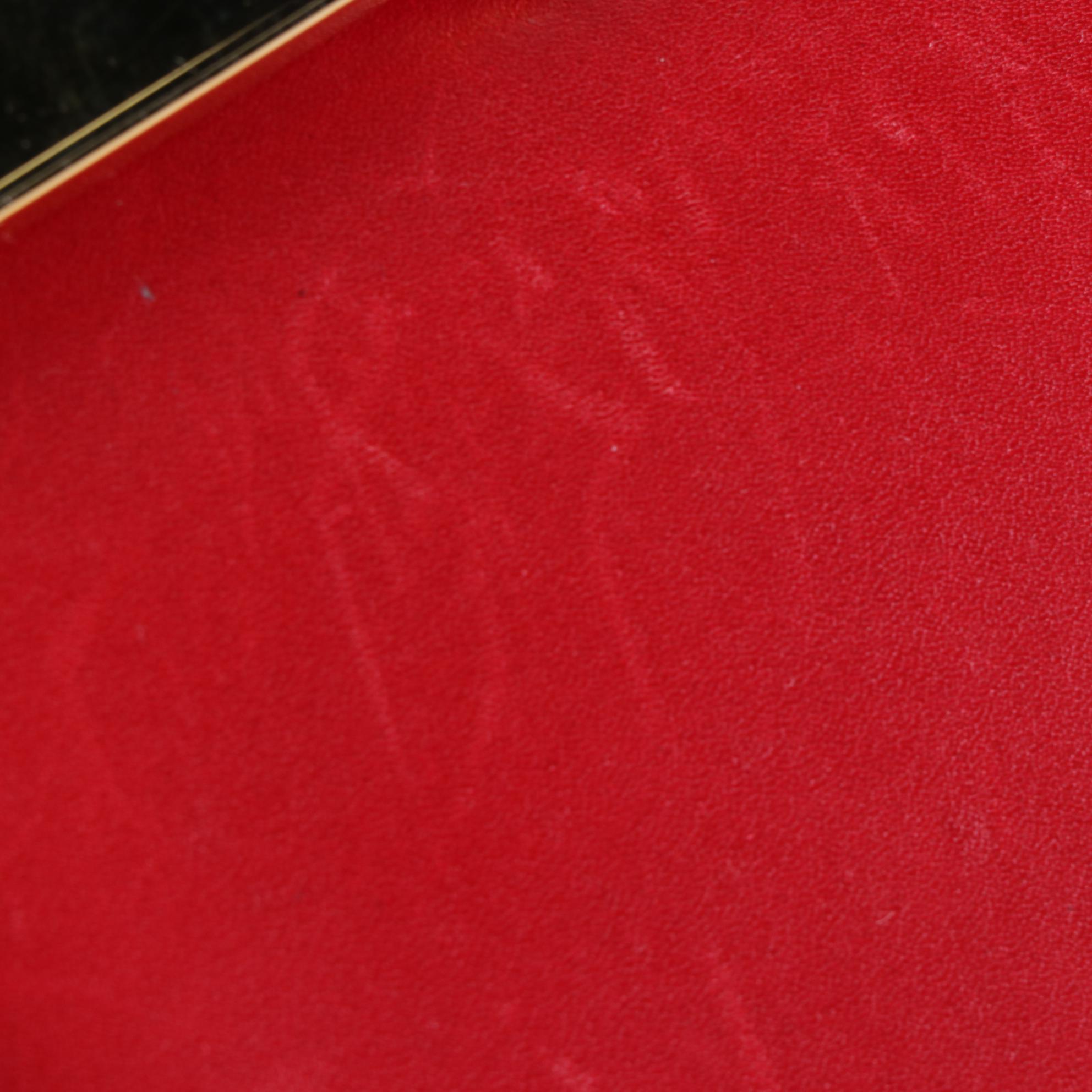 Vicosta Structured Crossbody Bag in Red Leather