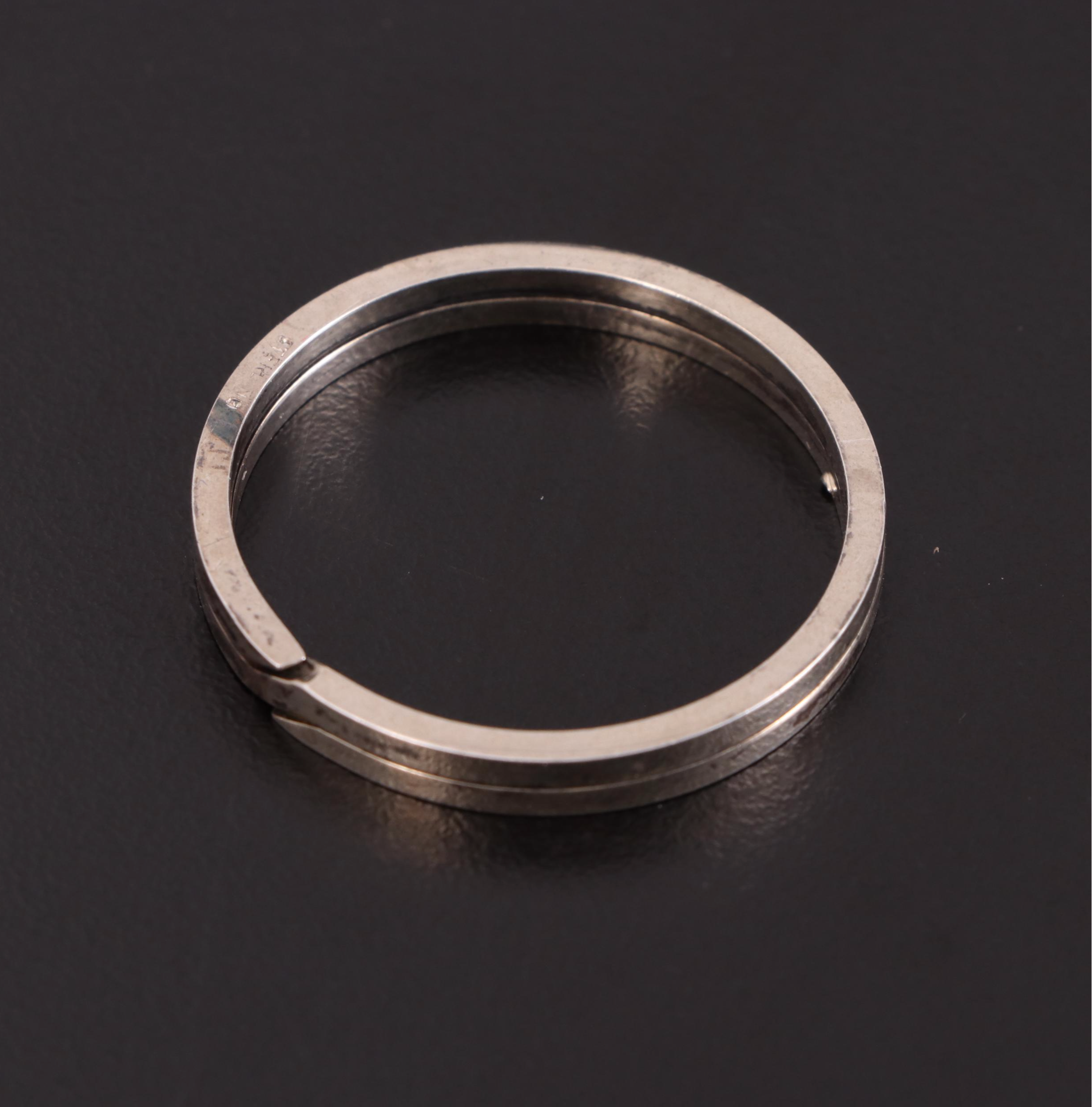 Sterling Silver Key Rings