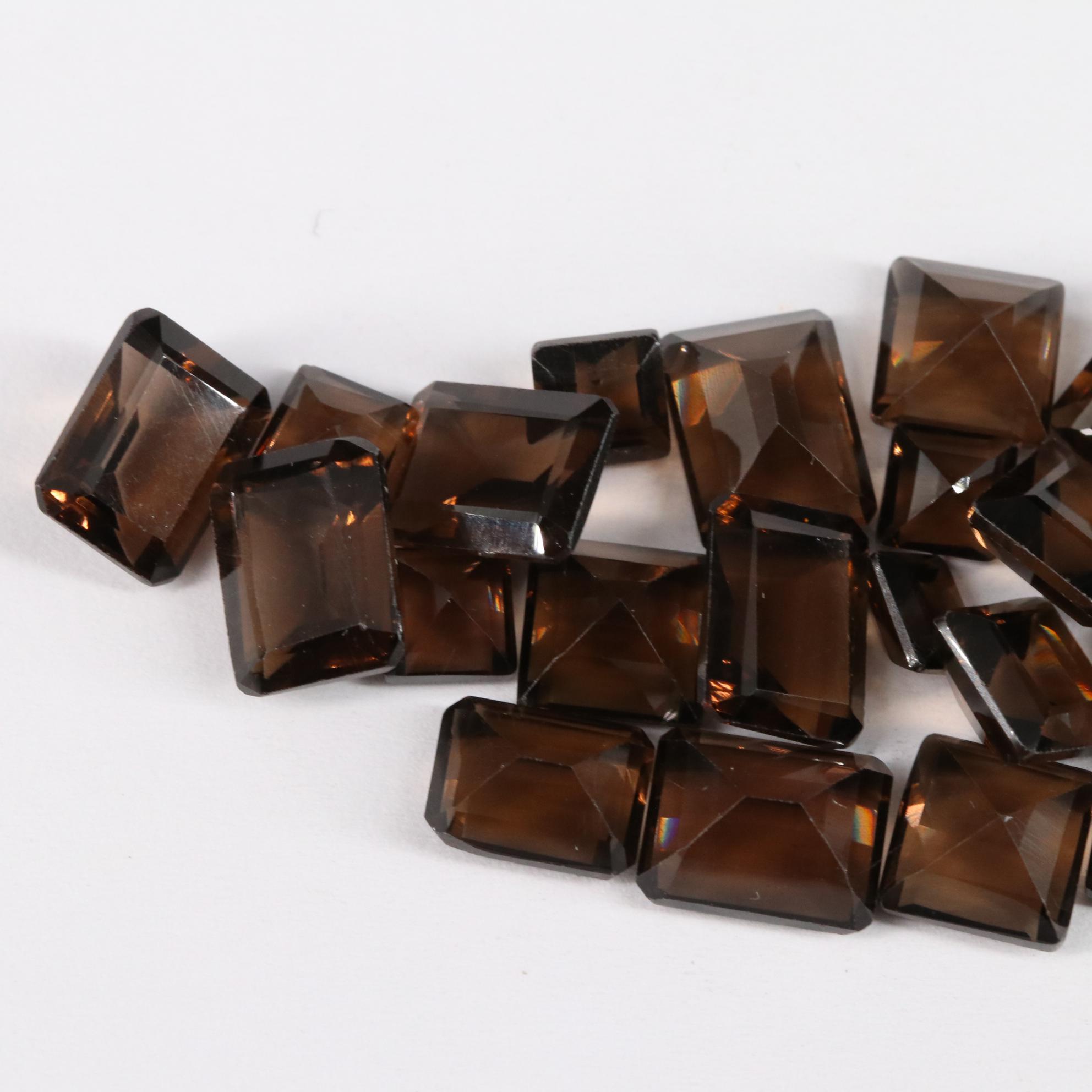 Loose 49.40 CTW Smoky Quartz