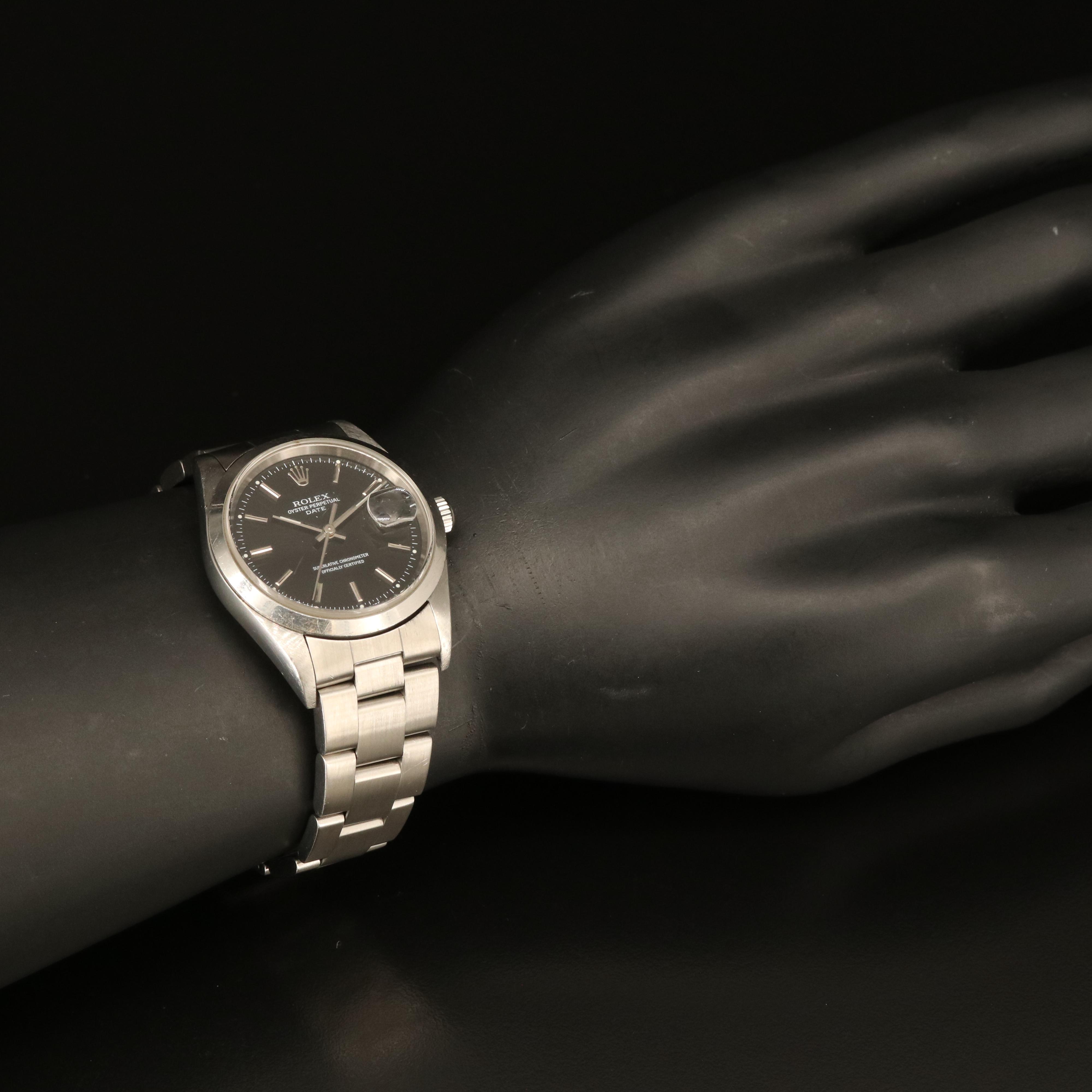 2000 Rolex Oyster Perpetual Date Watch