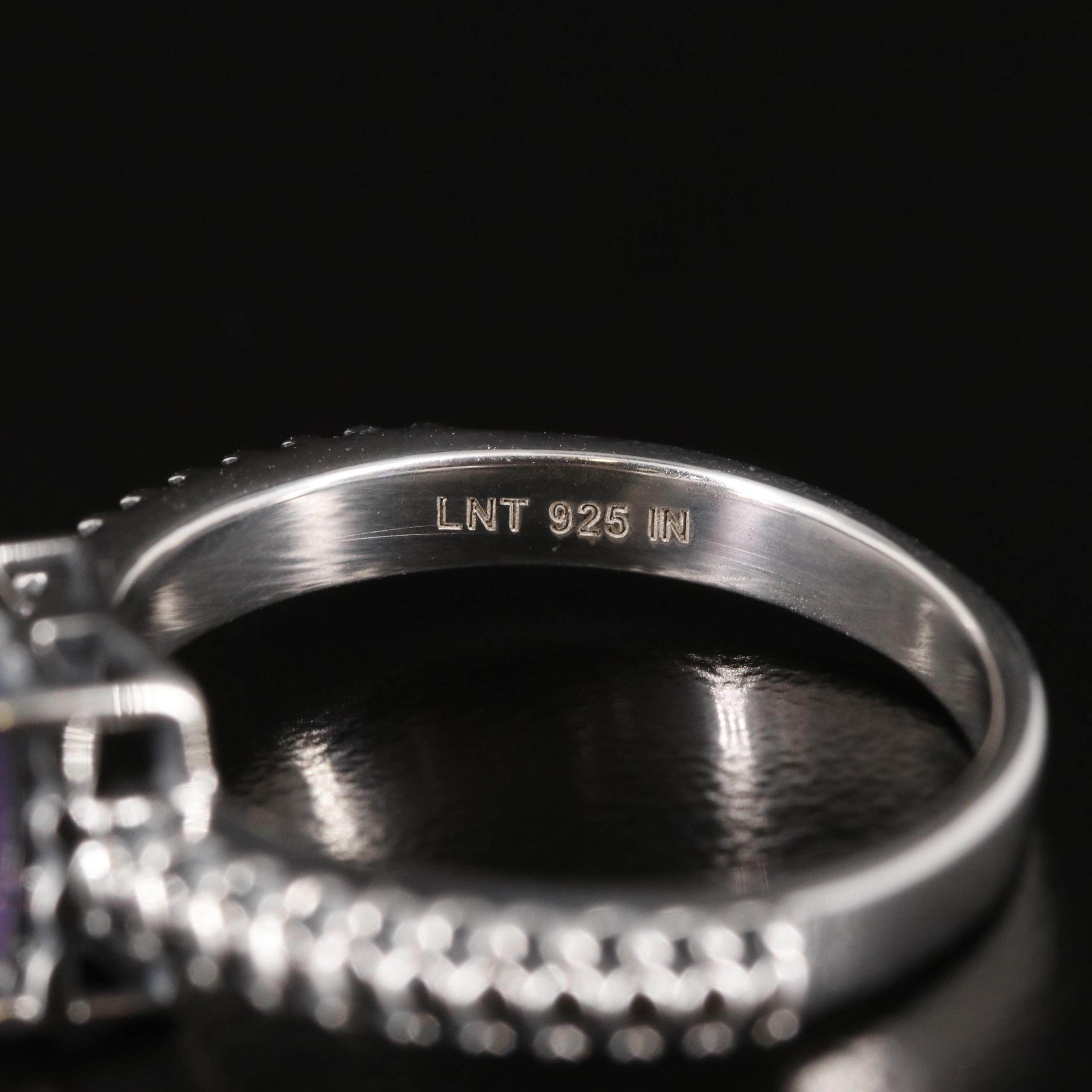 Sterling and Amethyst Ring