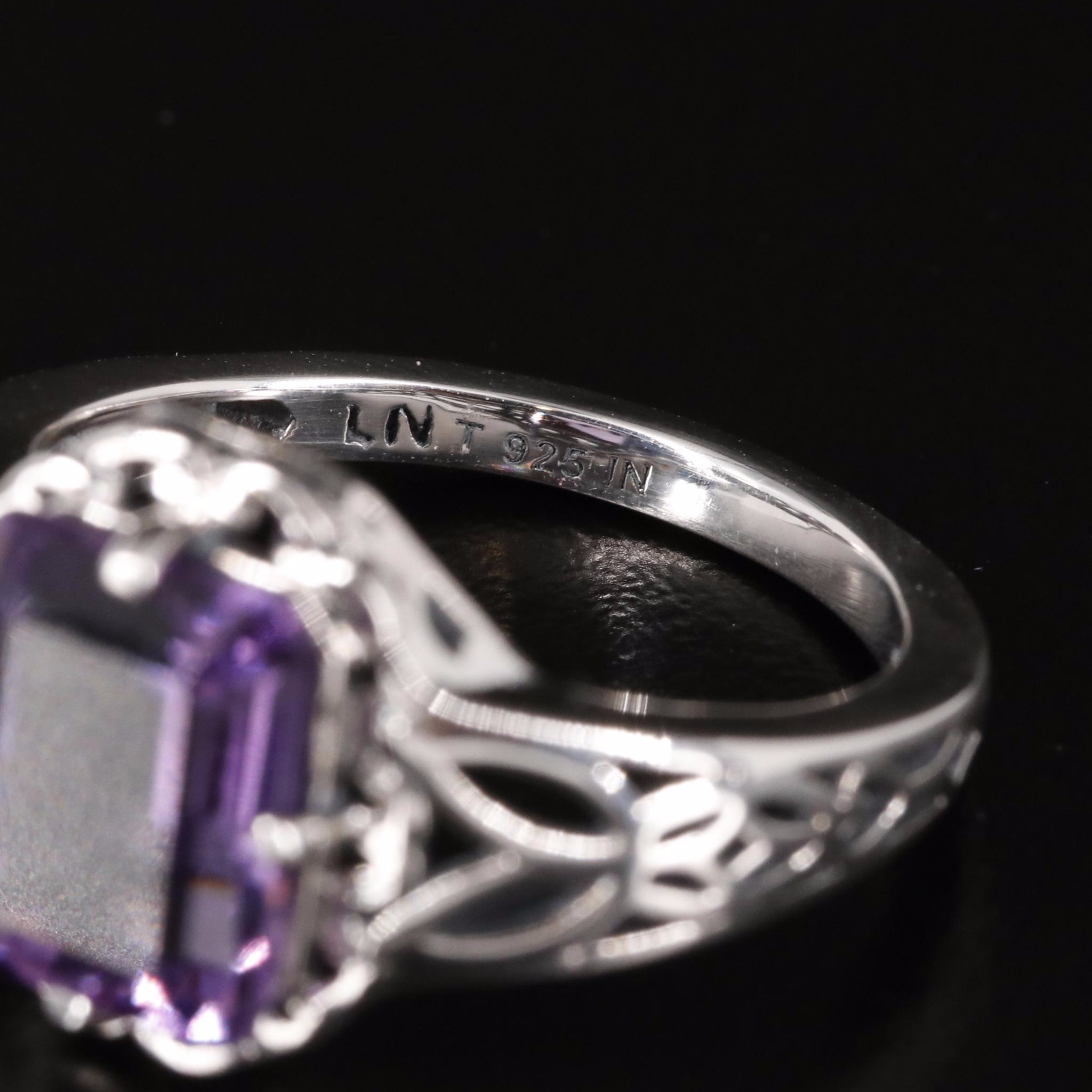 Sterling Amethyst Ring