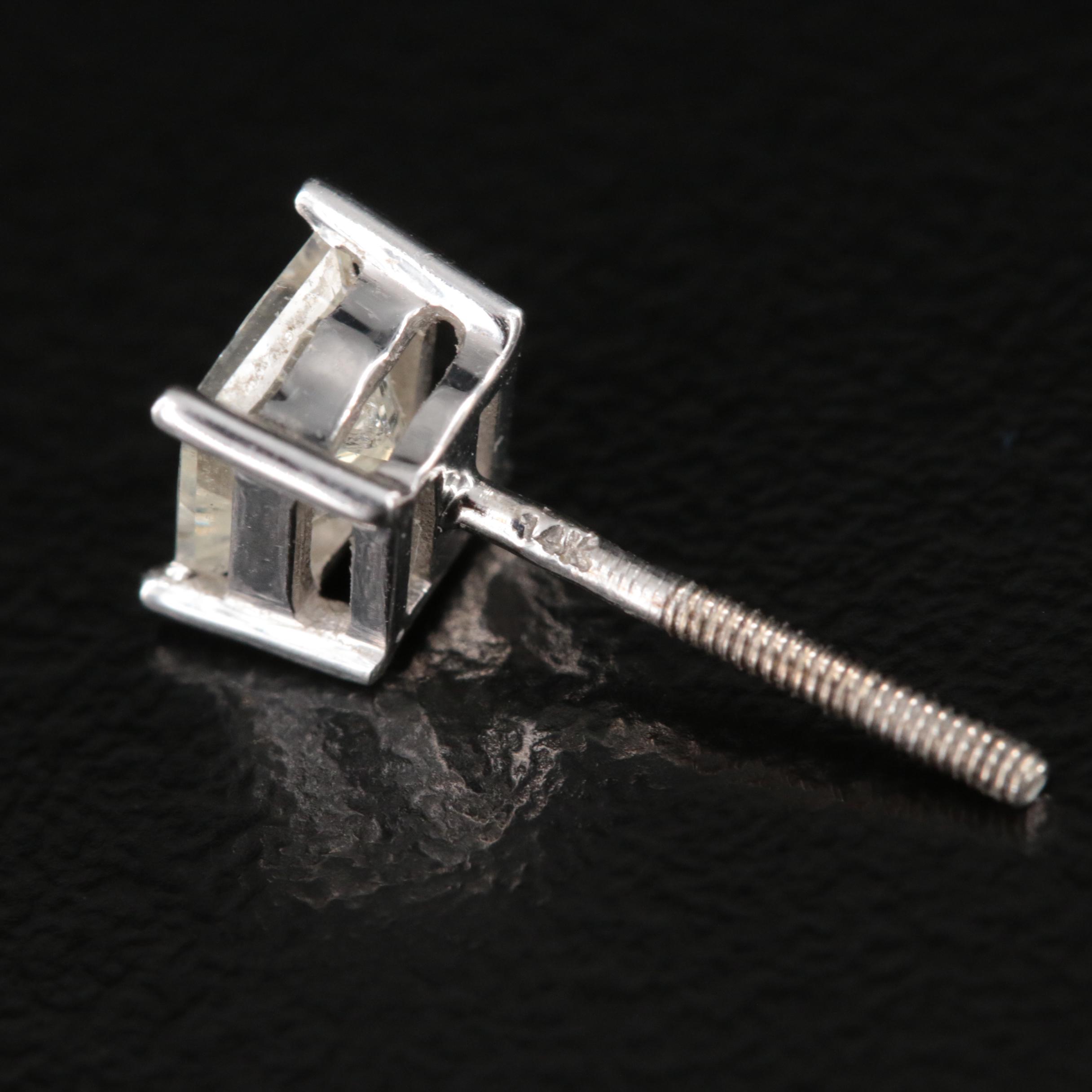 14K 0.98 CTW Diamond Stud Earrings