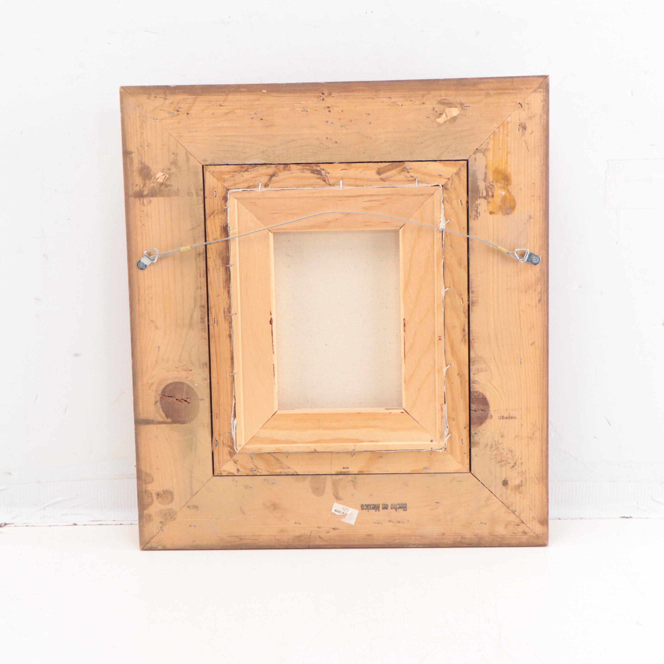 Borofsky Oil Painting of Anthropomorphic Monkey