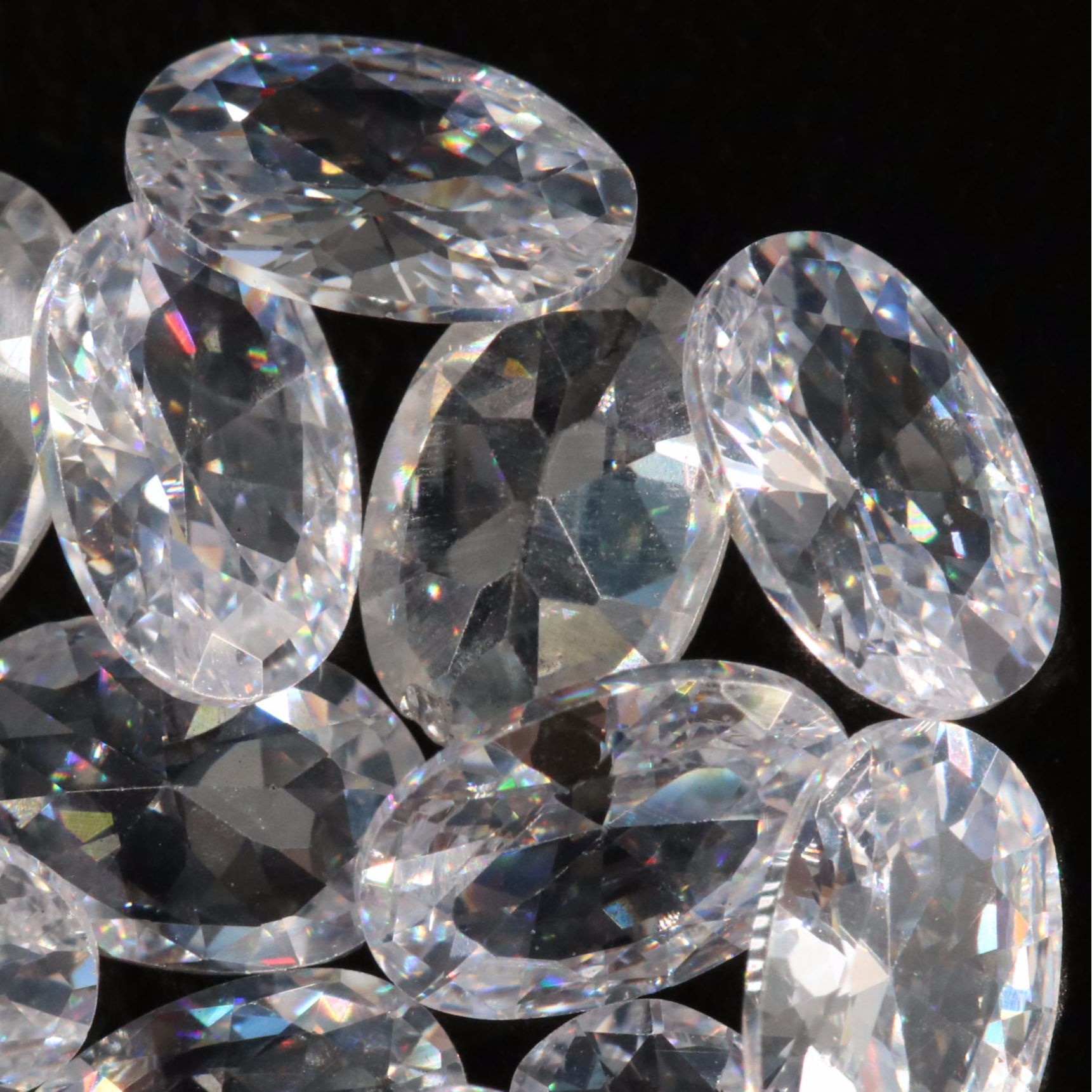 Loose 10.25 CTW Cubic Zirconia Lot
