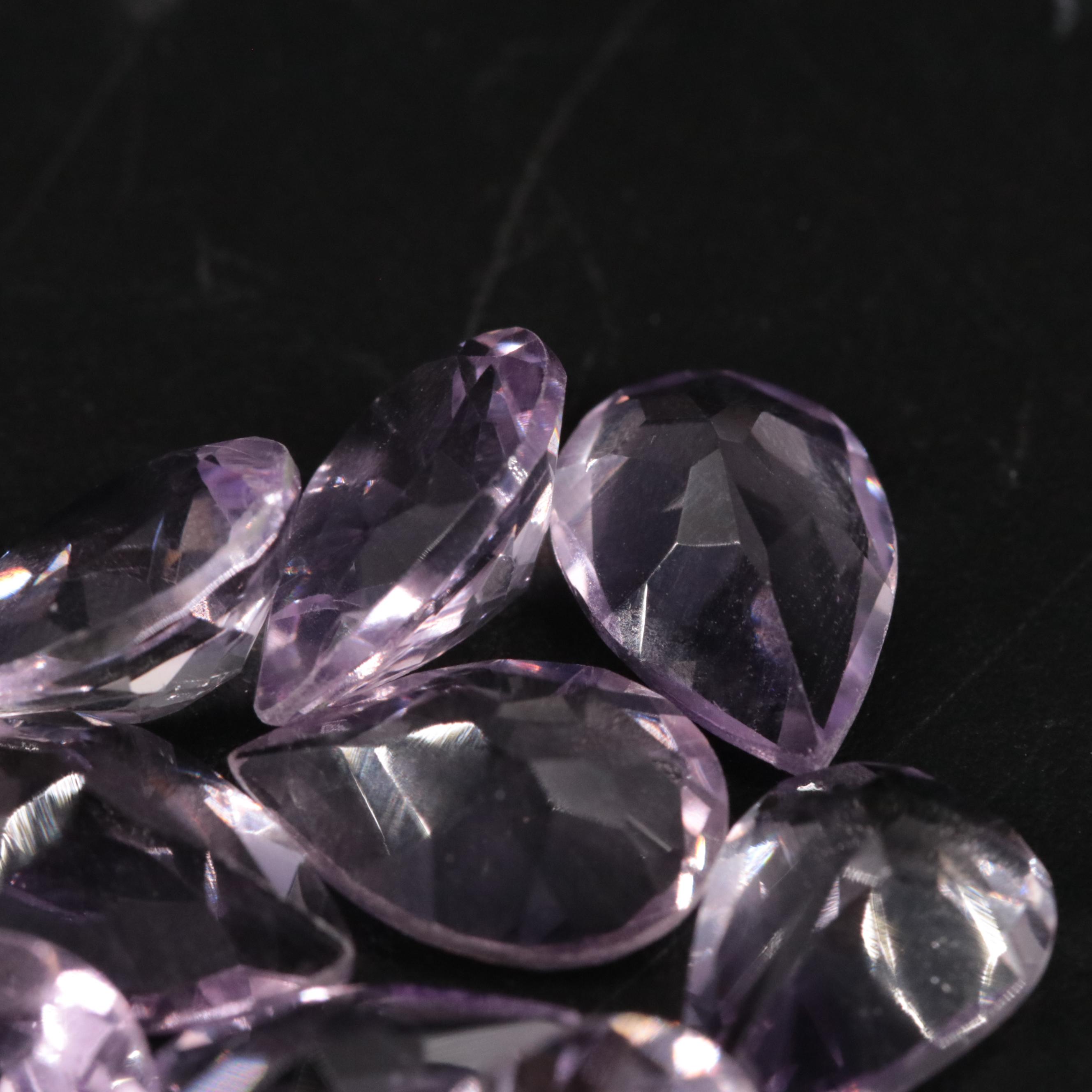 Loose 14.15 CTW Amethyst