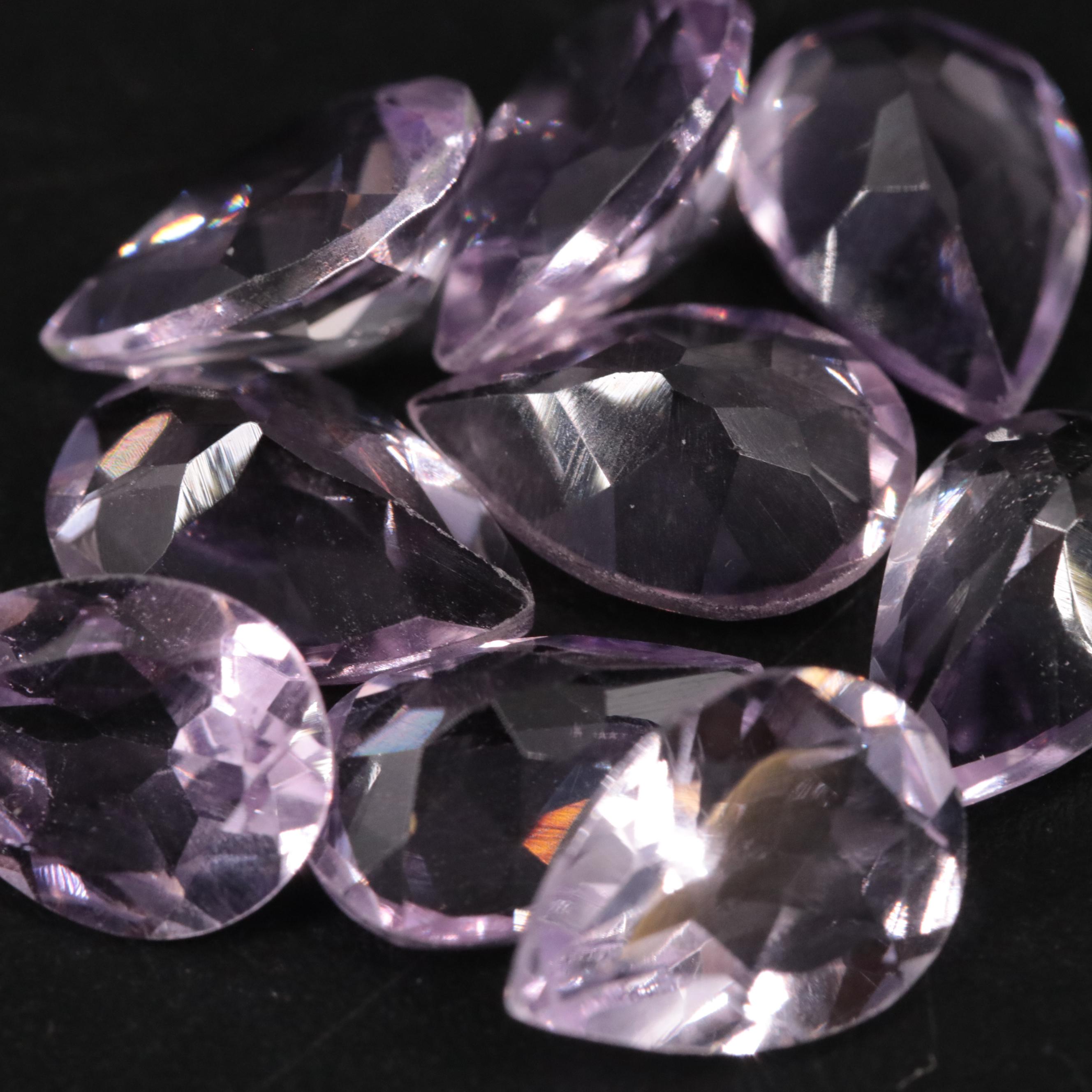Loose 14.15 CTW Amethyst