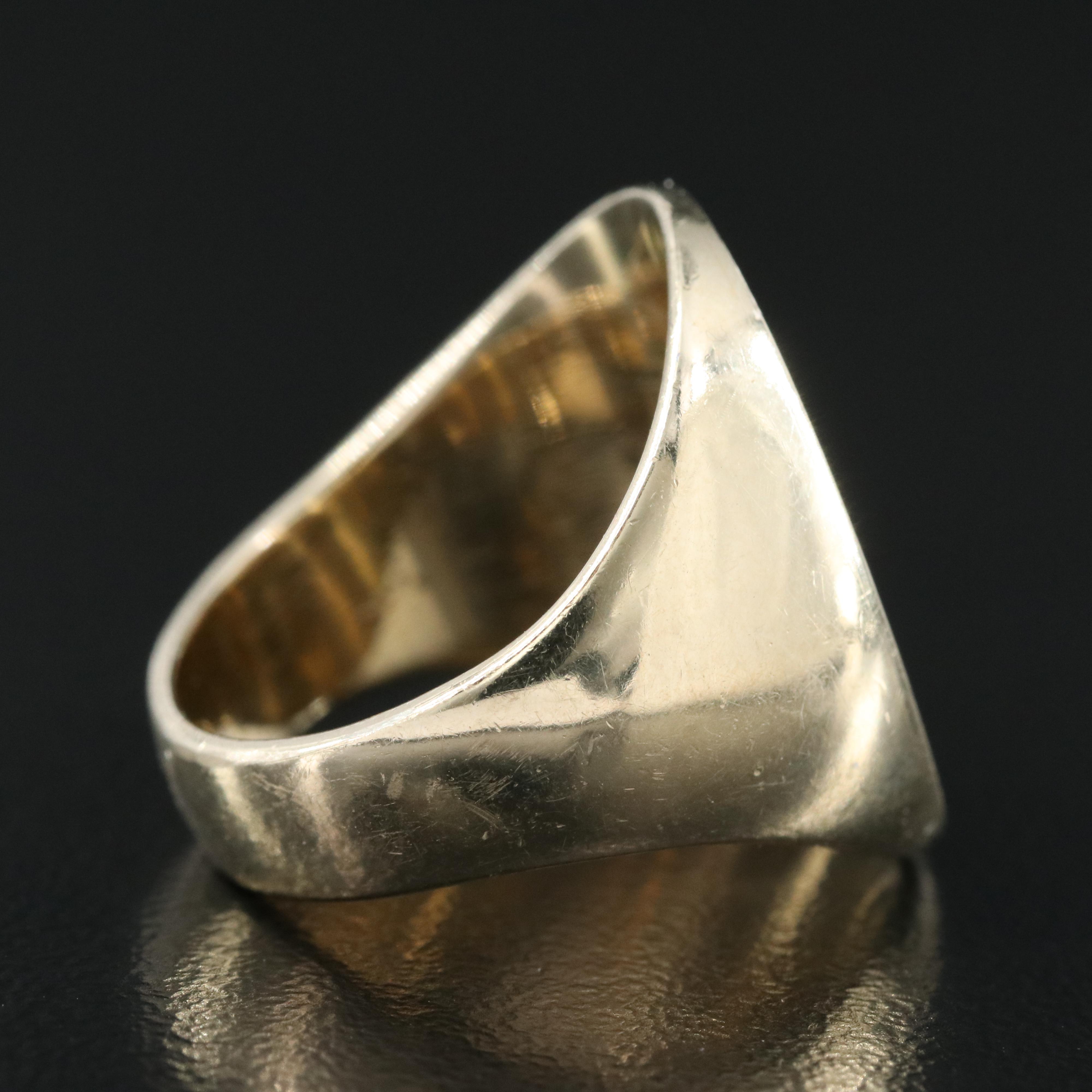 18K Signet Ring