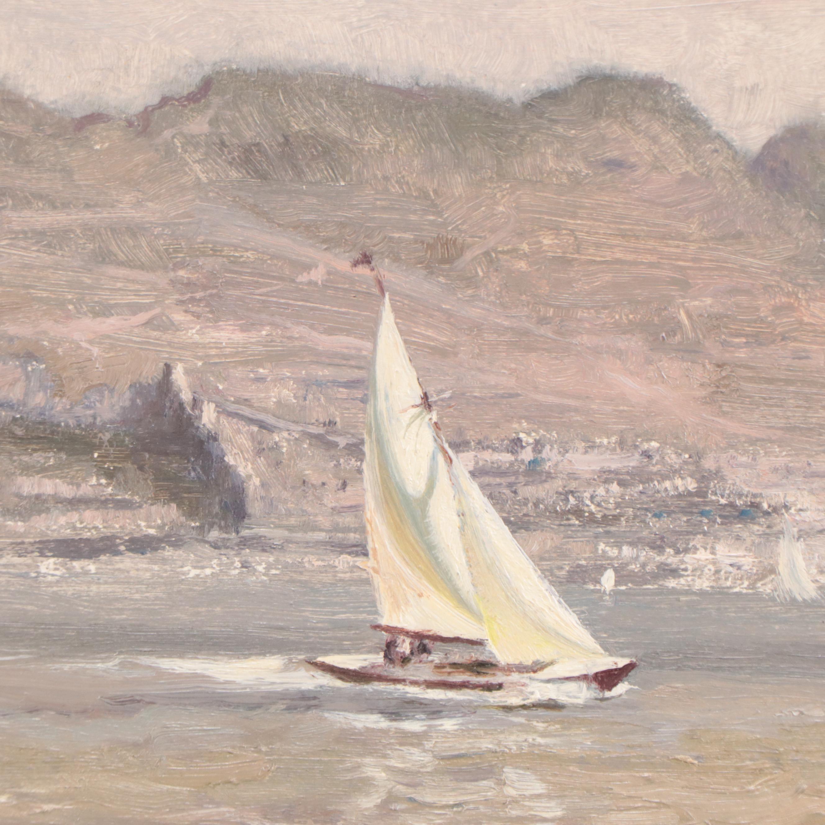 Kenneth Denton Gibraltar Coastal Landscape "The Rock"