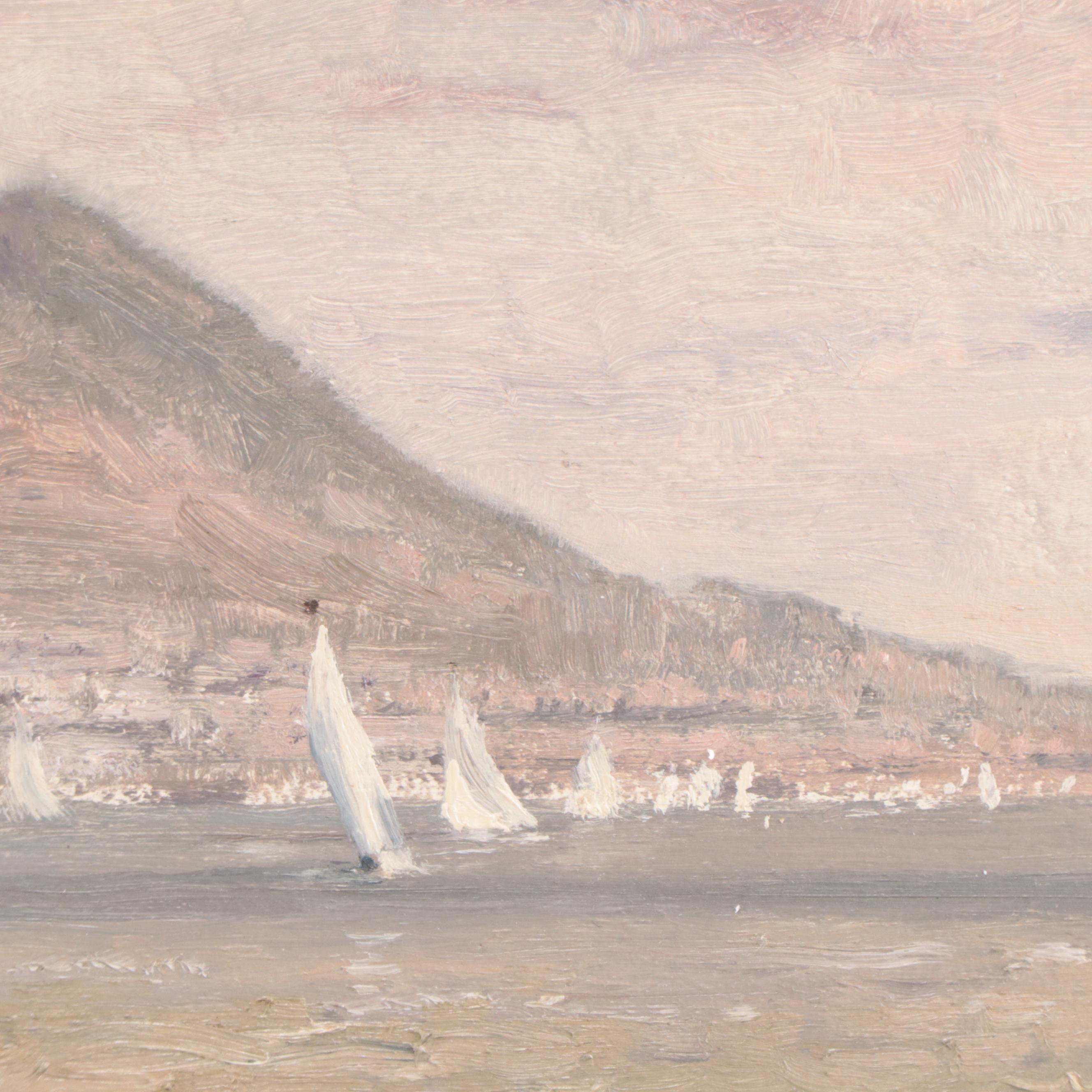 Kenneth Denton Gibraltar Coastal Landscape "The Rock"